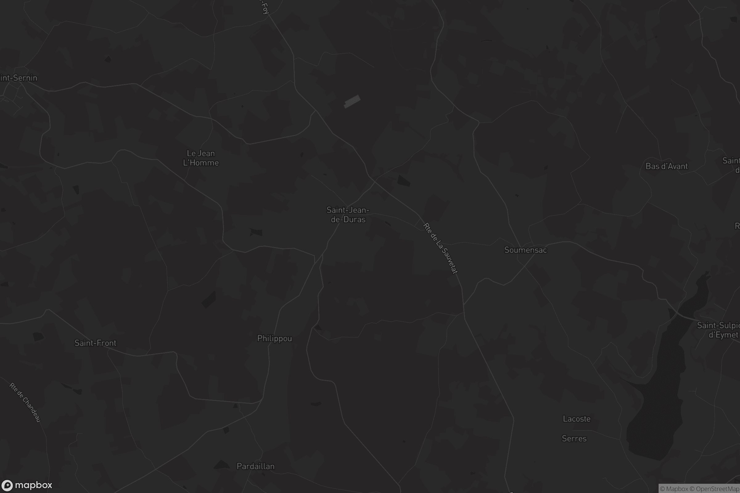 Carte de Saint-Jean-de-Duras