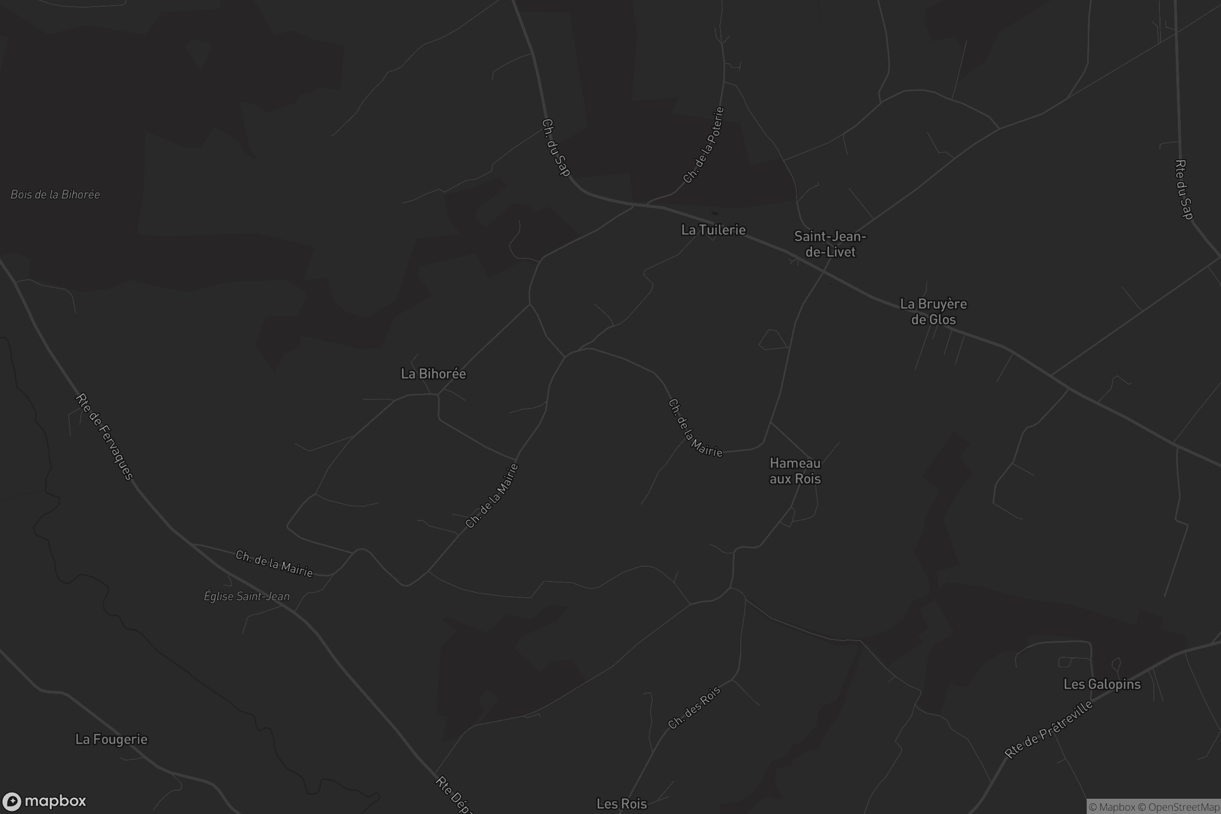 Carte de Saint-Jean-de-Livet