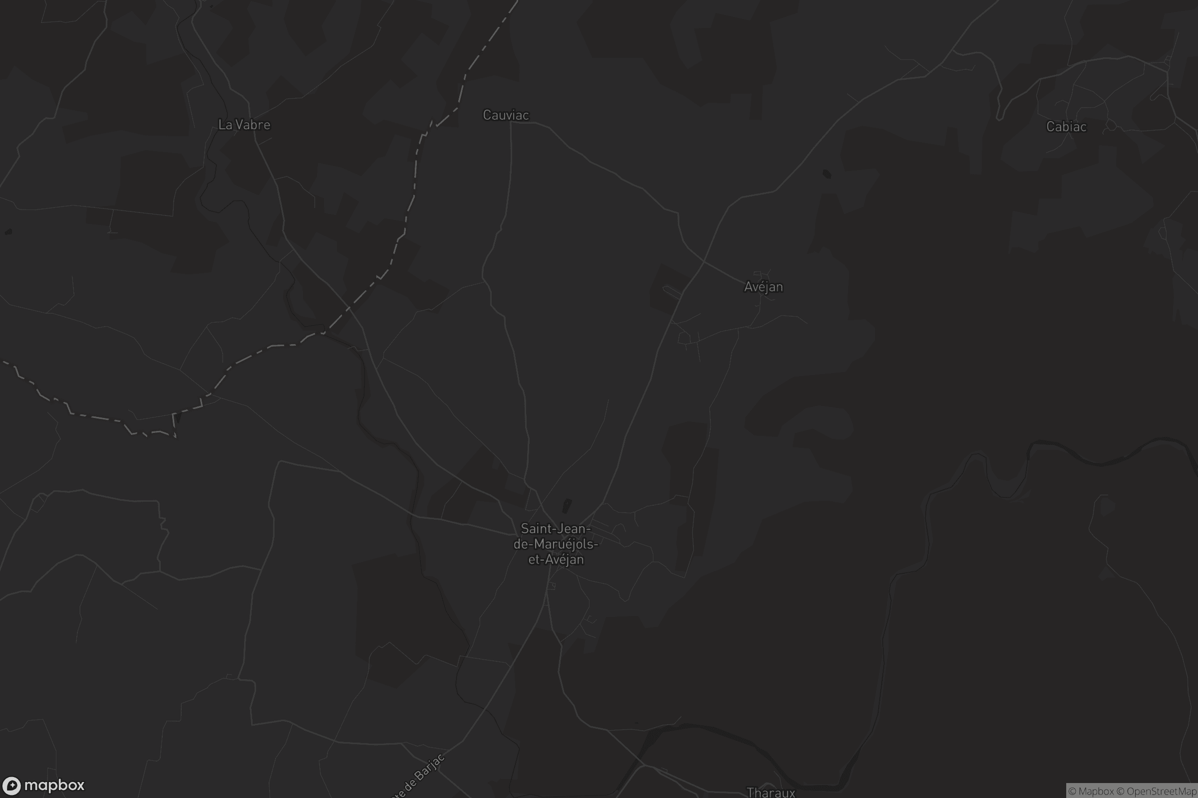 Carte de Saint-Jean-de-Maruéjols-et-Avéjan
