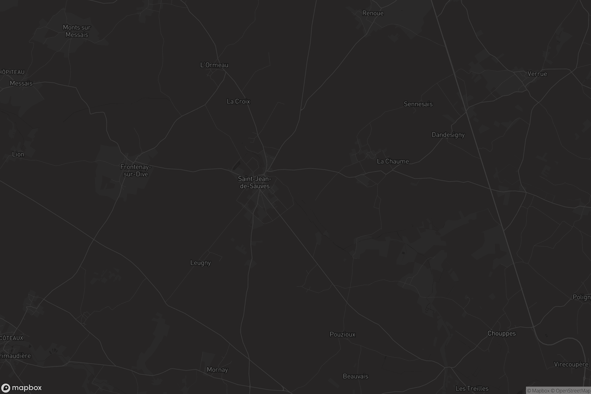 Carte de Saint-Jean-de-Sauves