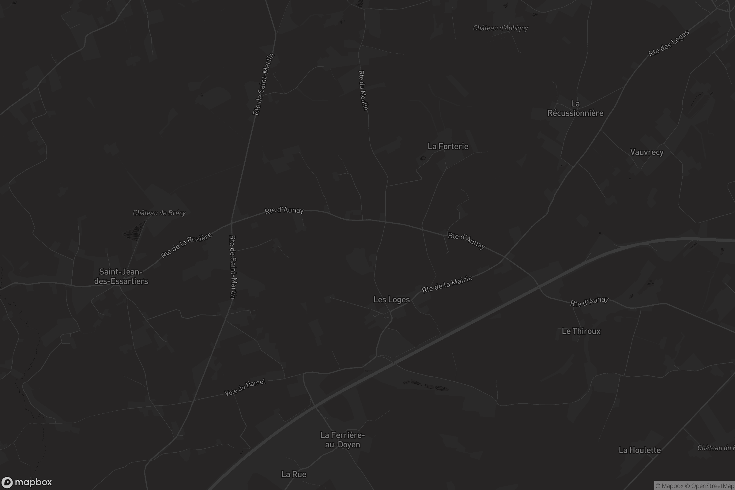 Carte de Saint-Jean-des-Essartiers