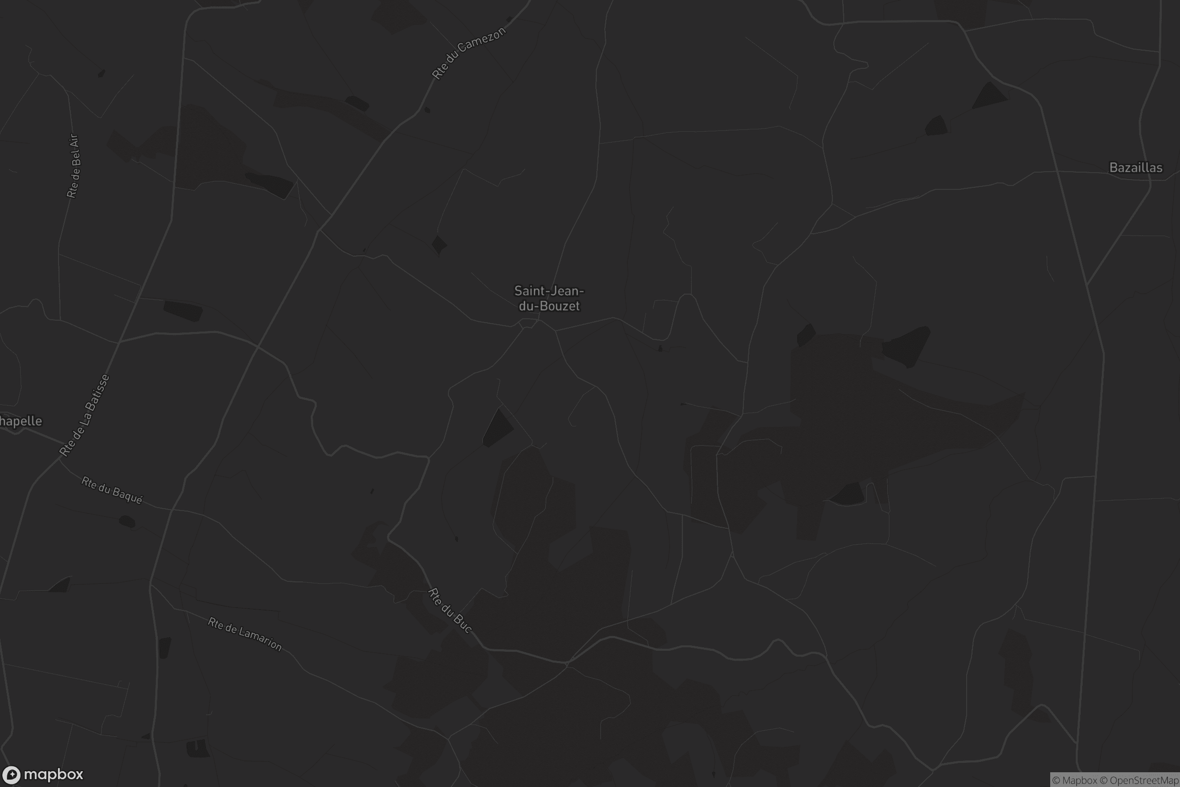 Carte de Saint-Jean-du-Bouzet