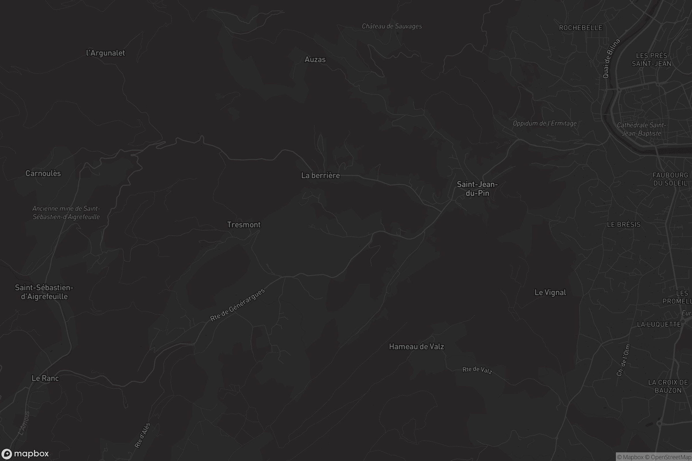 Carte de Saint-Jean-du-Pin