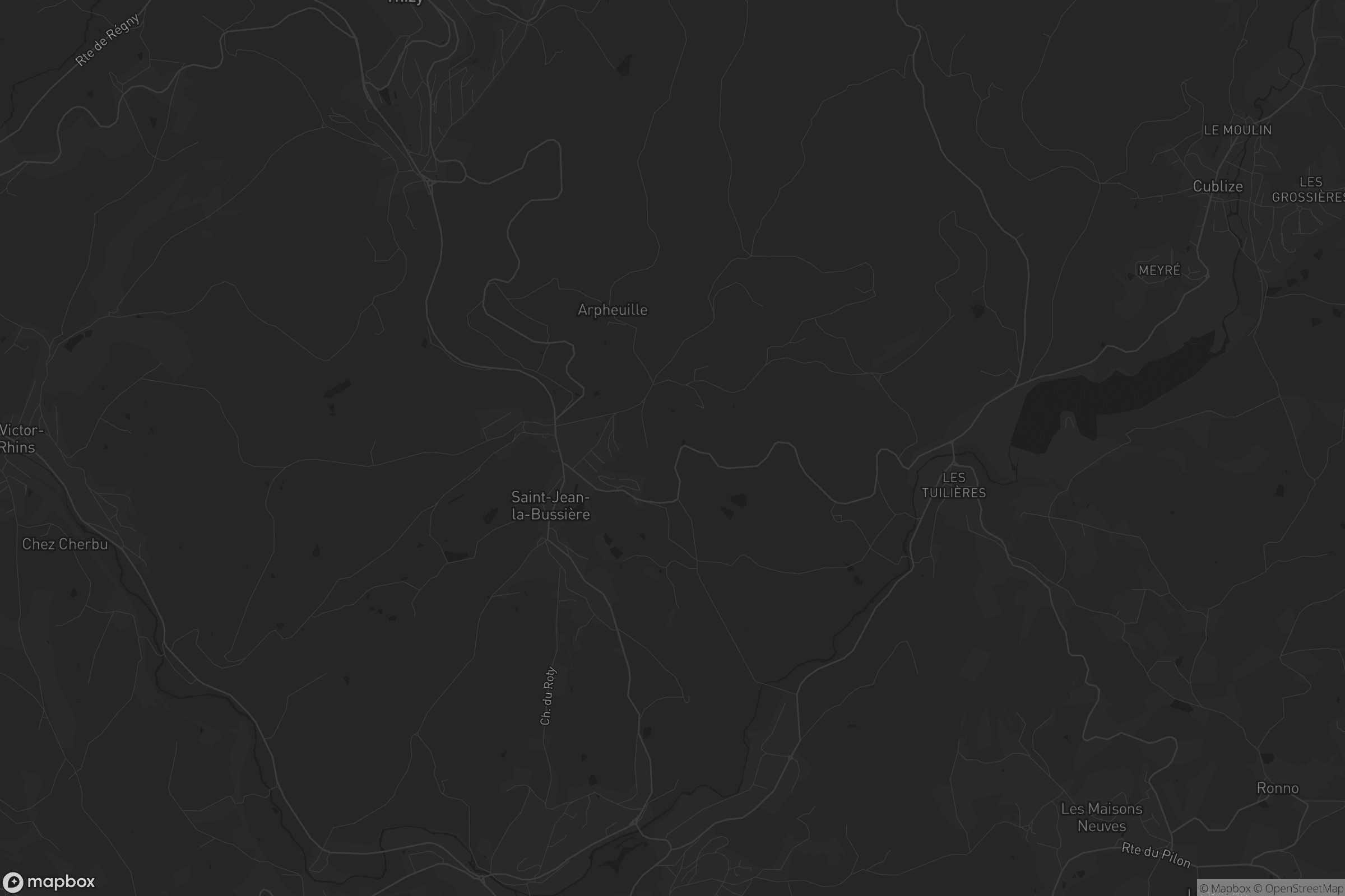 Carte de Saint-Jean-la-Bussière