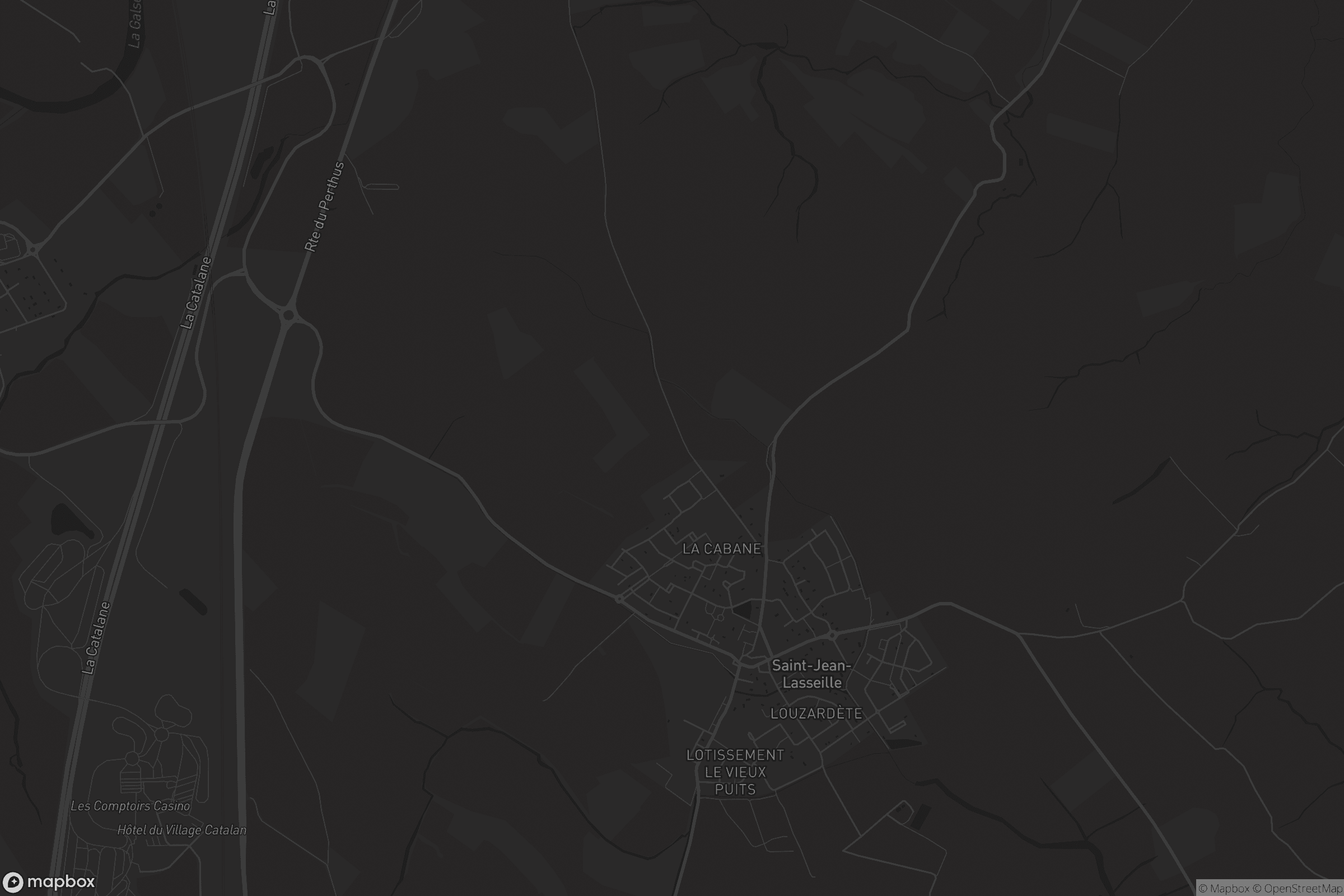 Carte de Saint-Jean-Lasseille