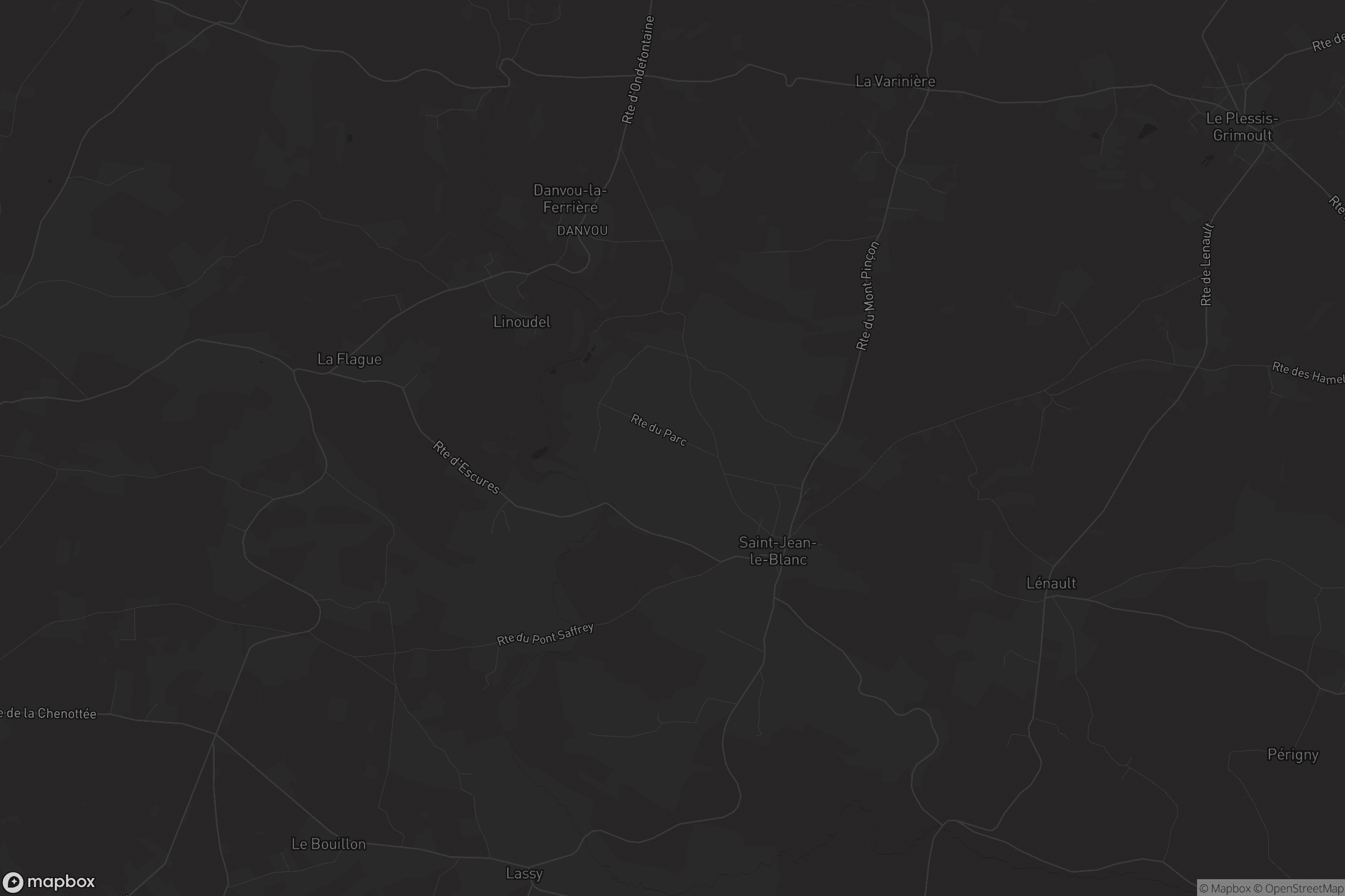 Carte de Saint-Jean-le-Blanc