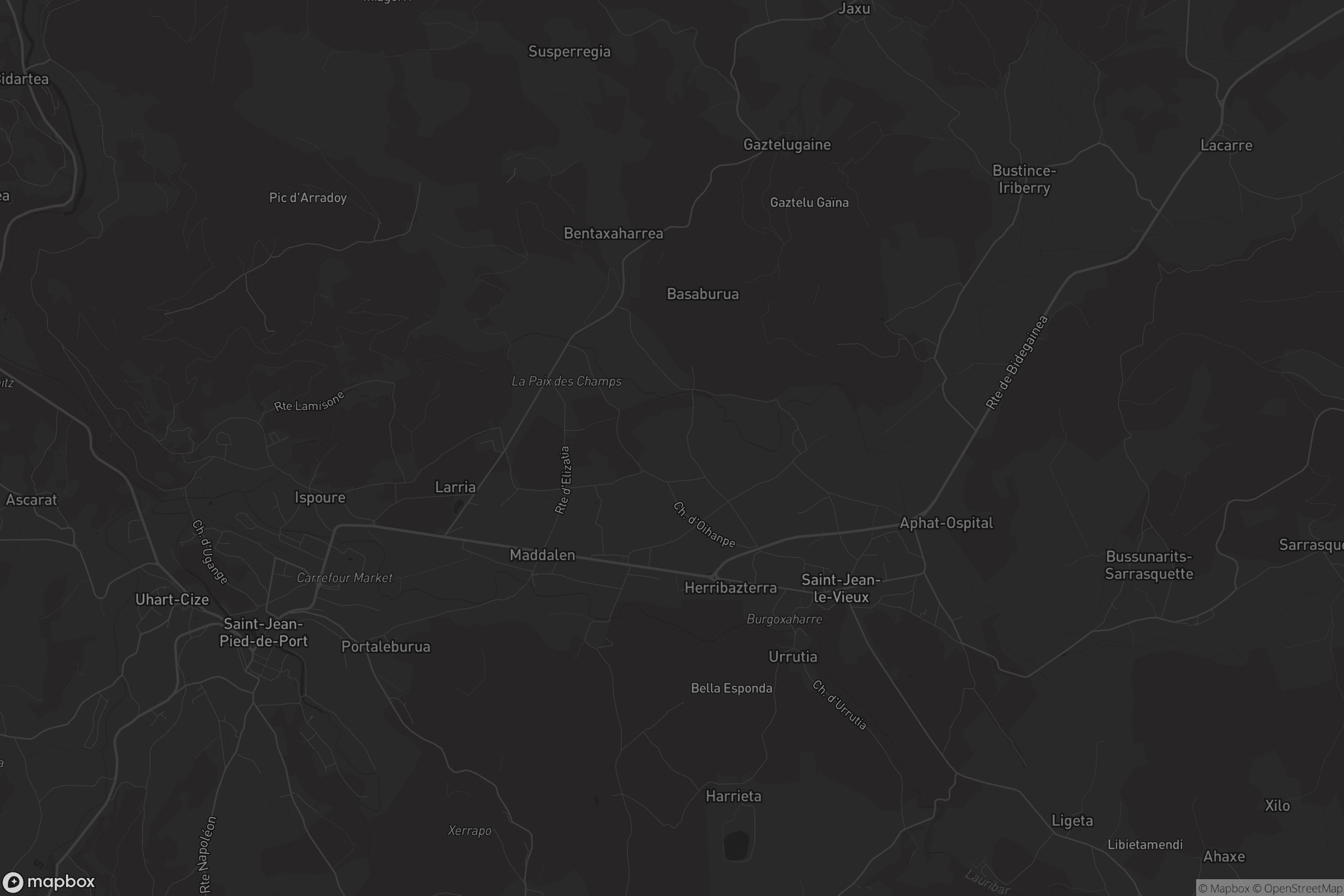 Carte de Saint-Jean-le-Vieux