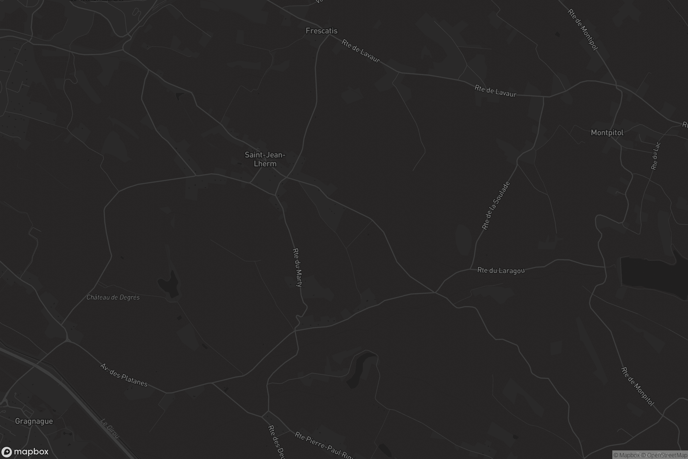 Carte de Saint-Jean-Lherm