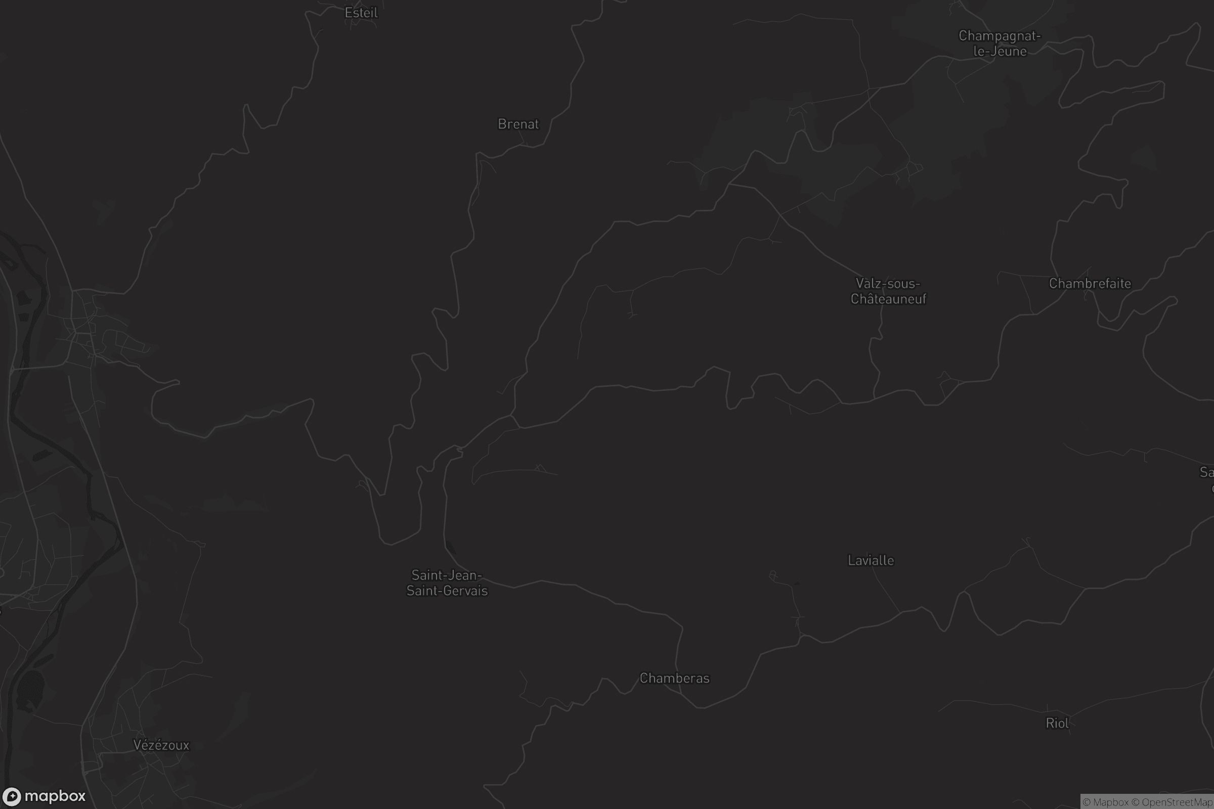 Carte de Saint-Jean-Saint-Gervais