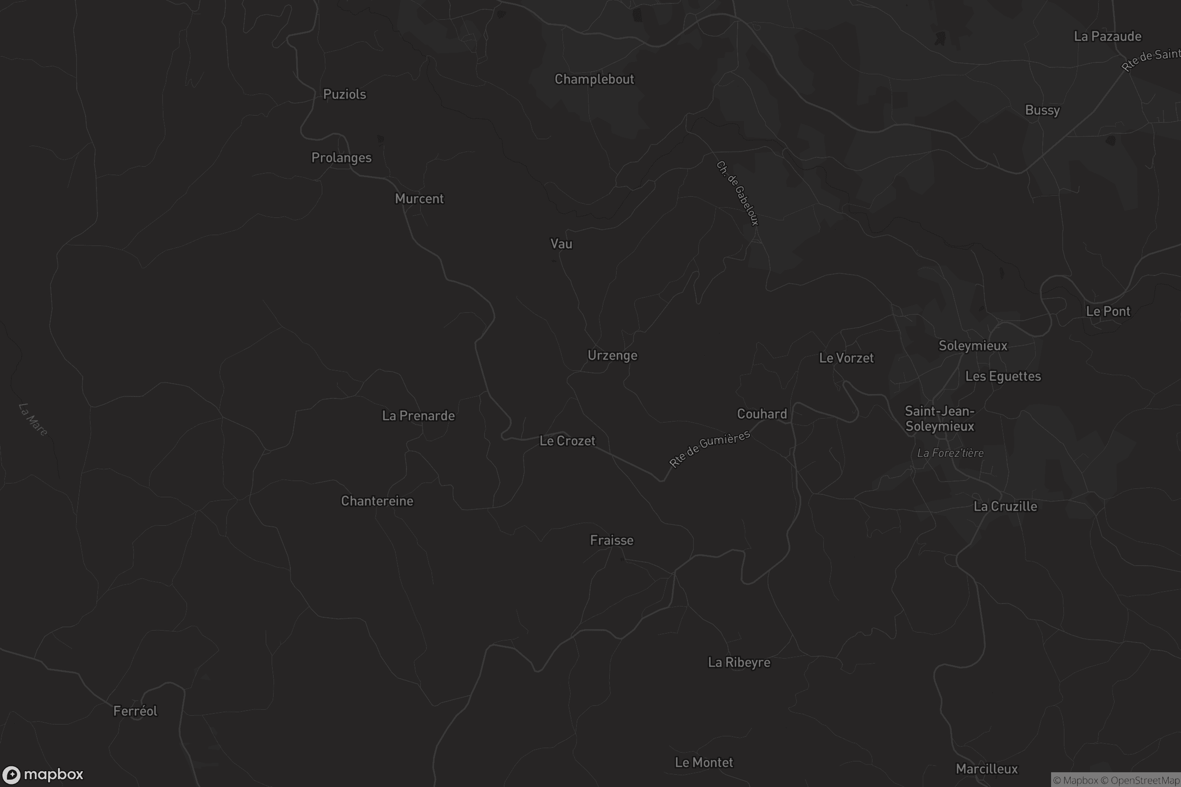 Carte de Saint-Jean-Soleymieux