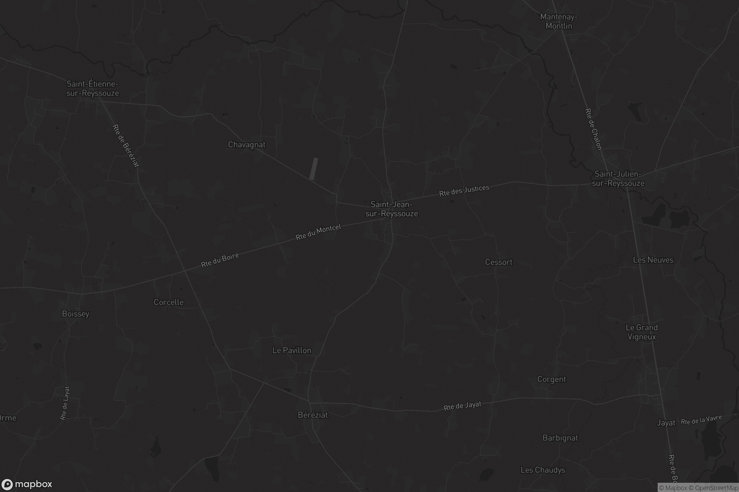 Carte de Saint-Jean-sur-Reyssouze