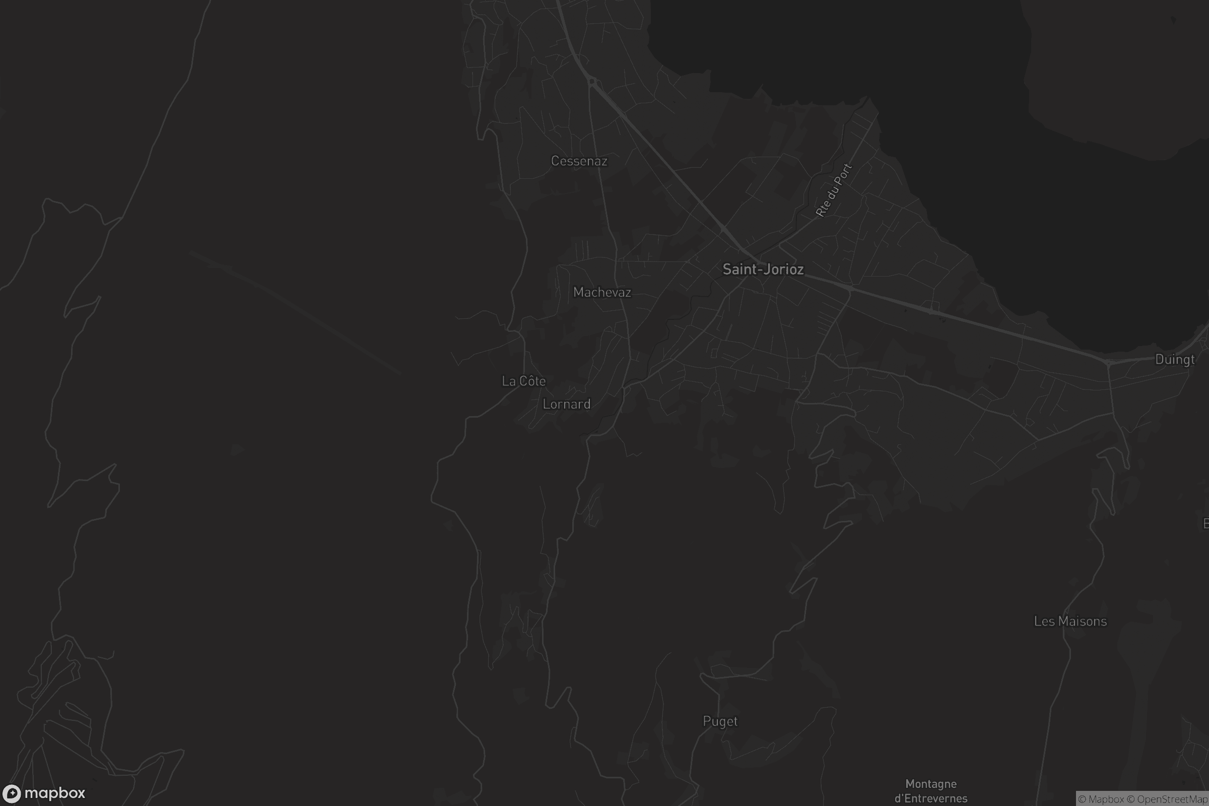 Carte de Saint-Jorioz