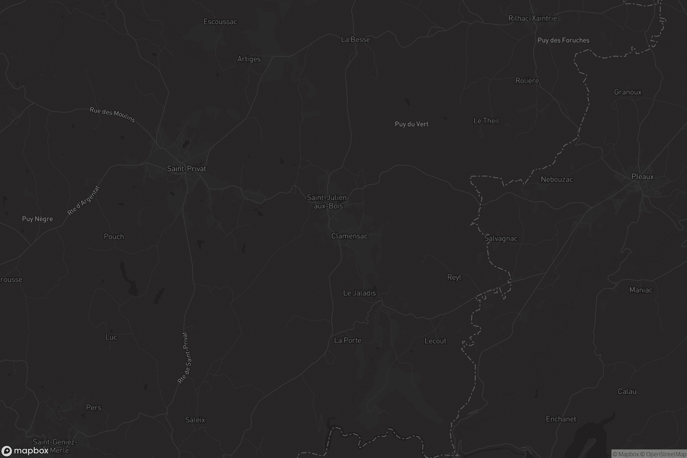 Carte de Saint-Julien-aux-Bois