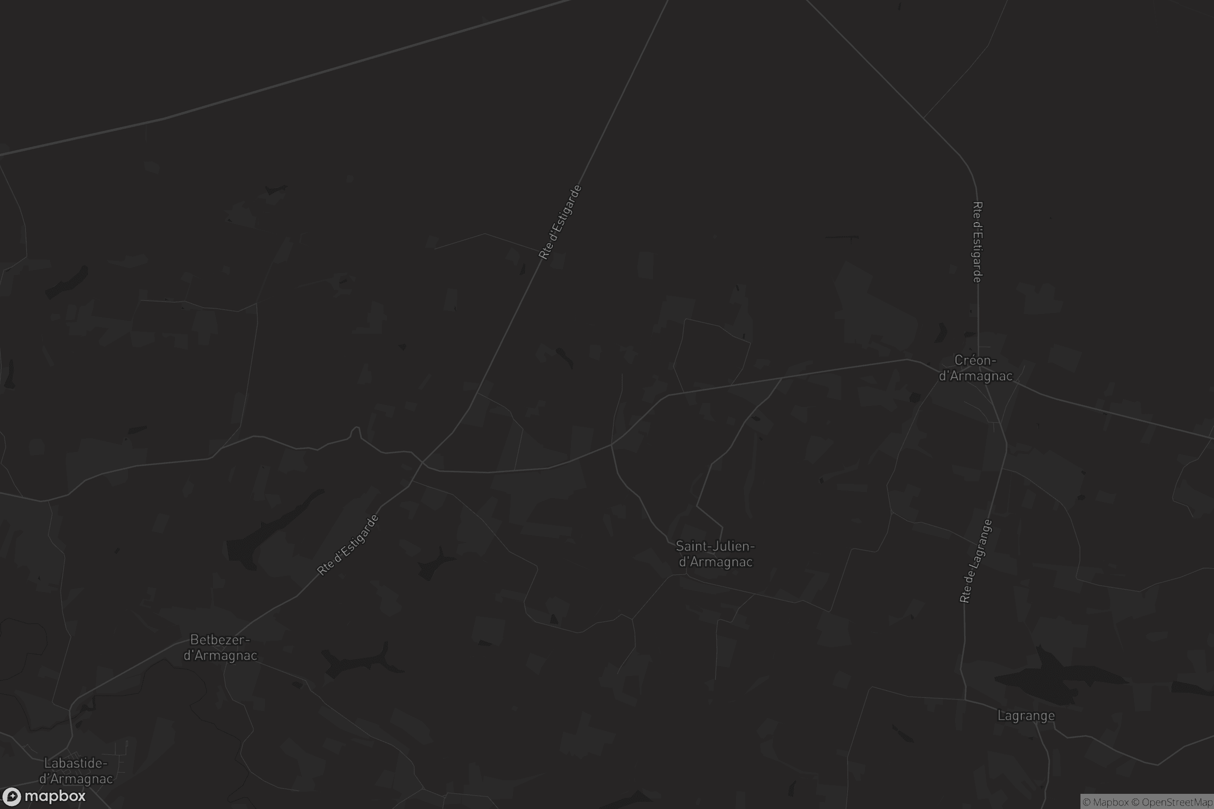 Carte de Saint-Julien-d'Armagnac