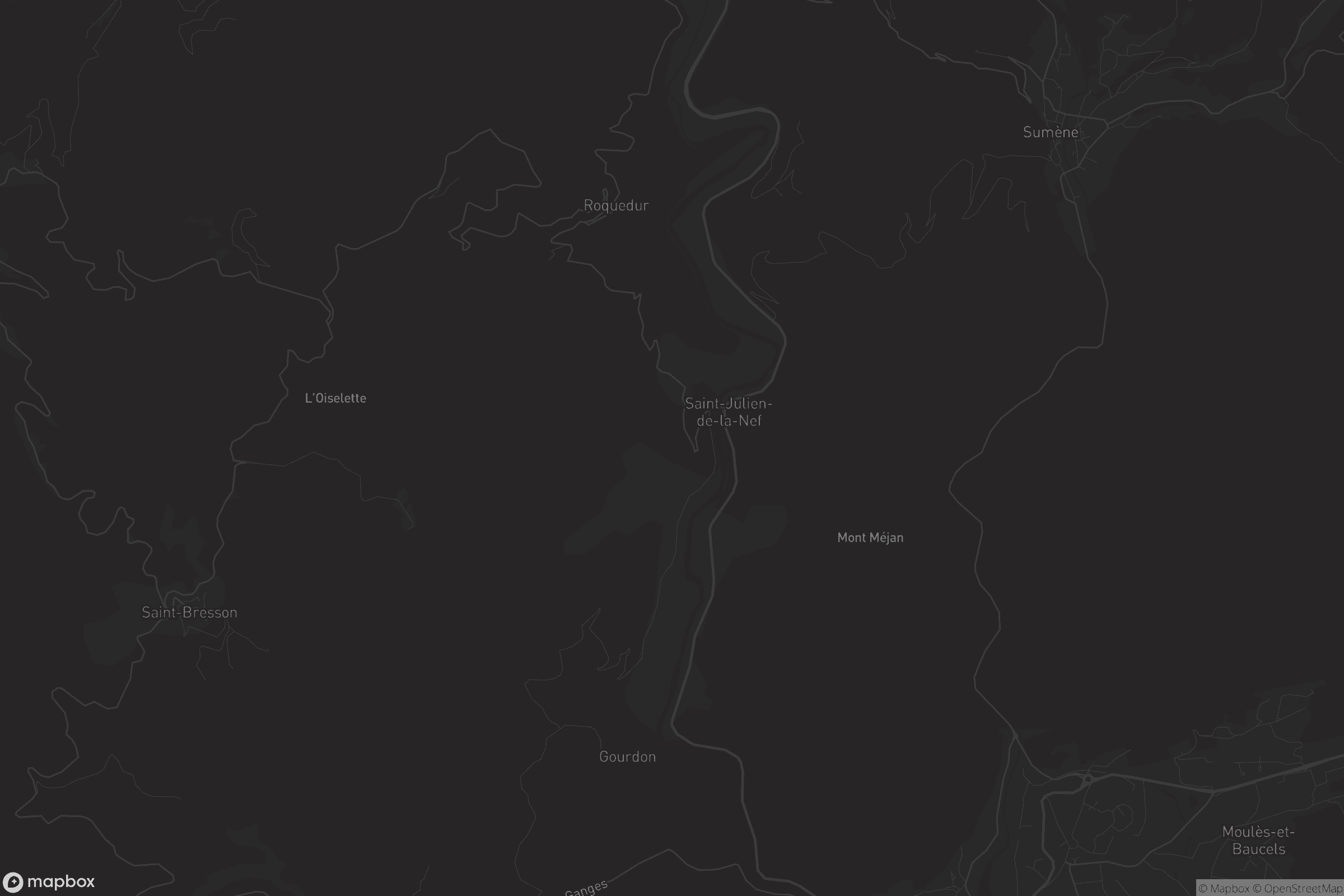 Carte de Saint-Julien-de-la-Nef