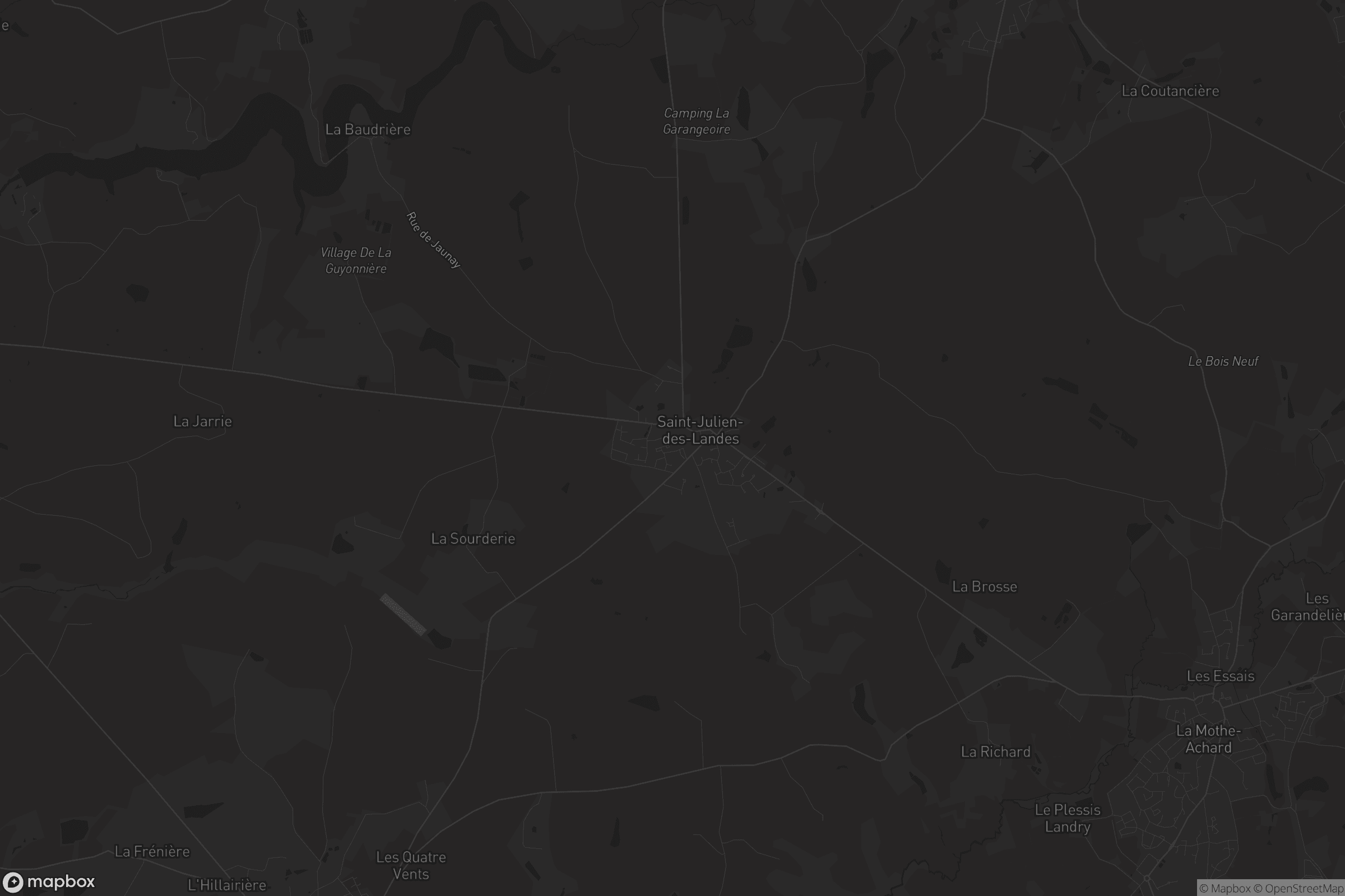 Carte de Saint-Julien-des-Landes