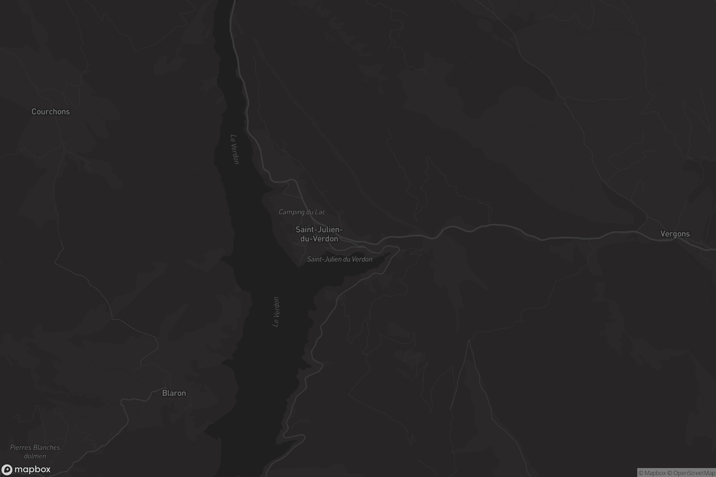 Carte de Saint-Julien-du-Verdon