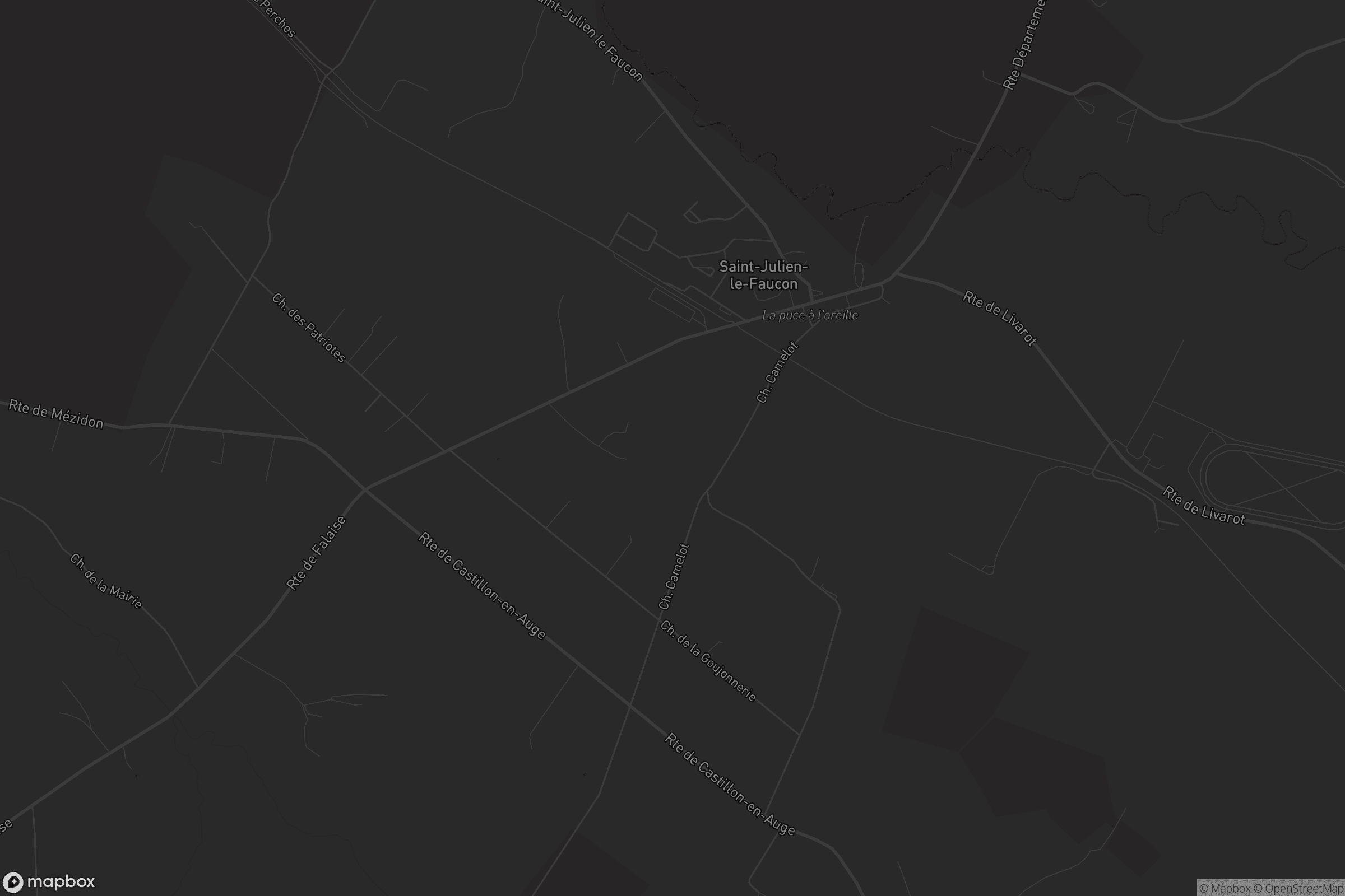 Carte de Saint-Julien-le-Faucon