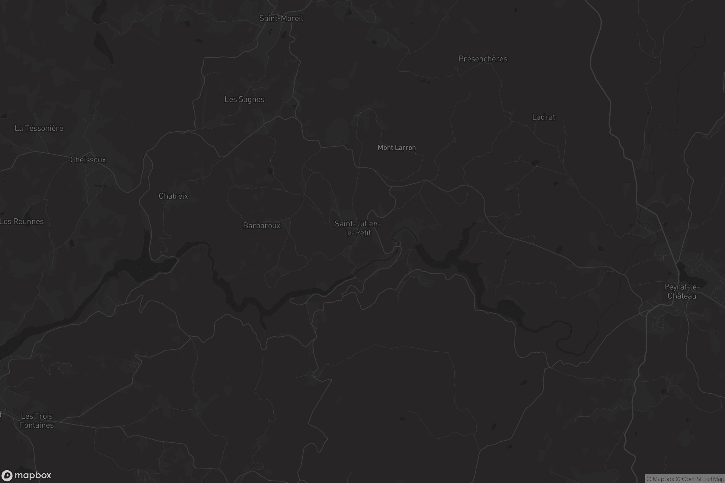 Carte de Saint-Julien-le-Petit