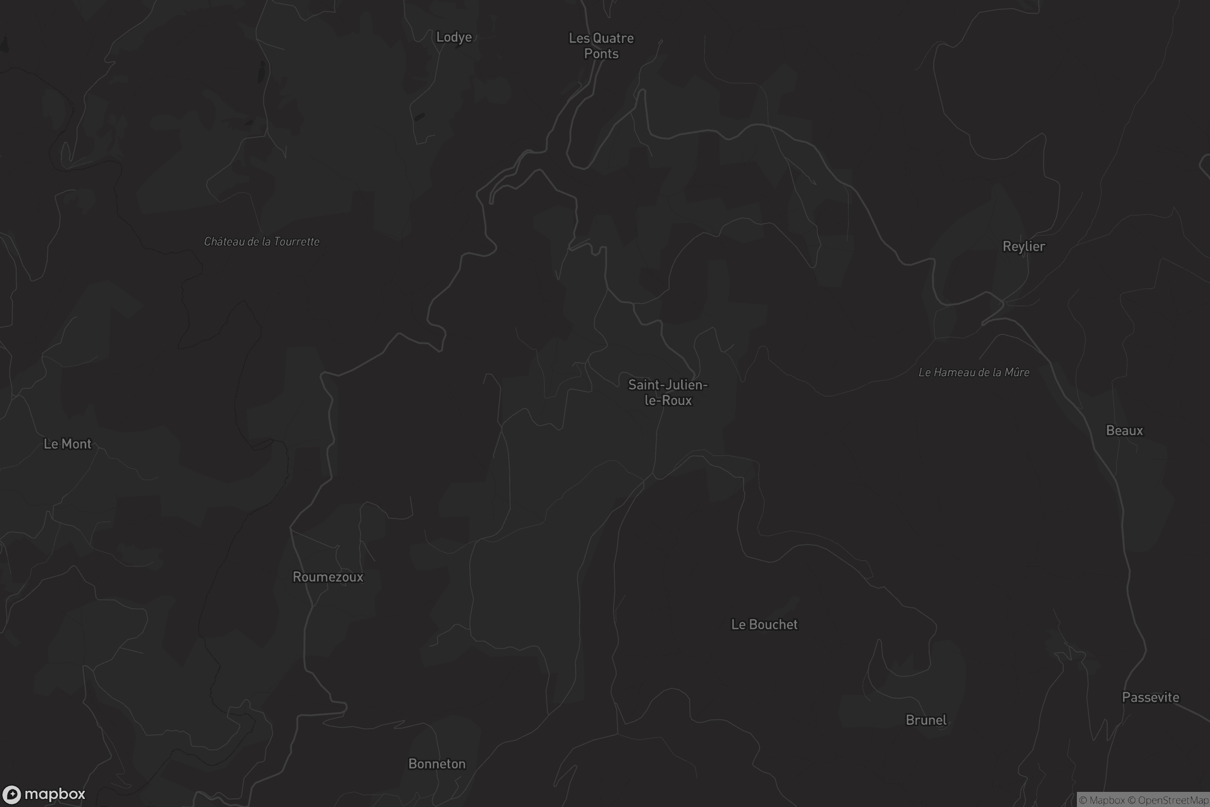 Carte de Saint-Julien-le-Roux