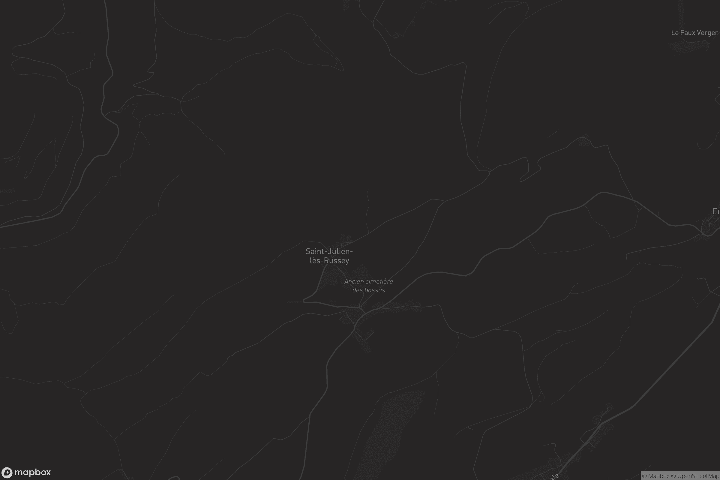 Carte de Saint-Julien-lès-Russey
