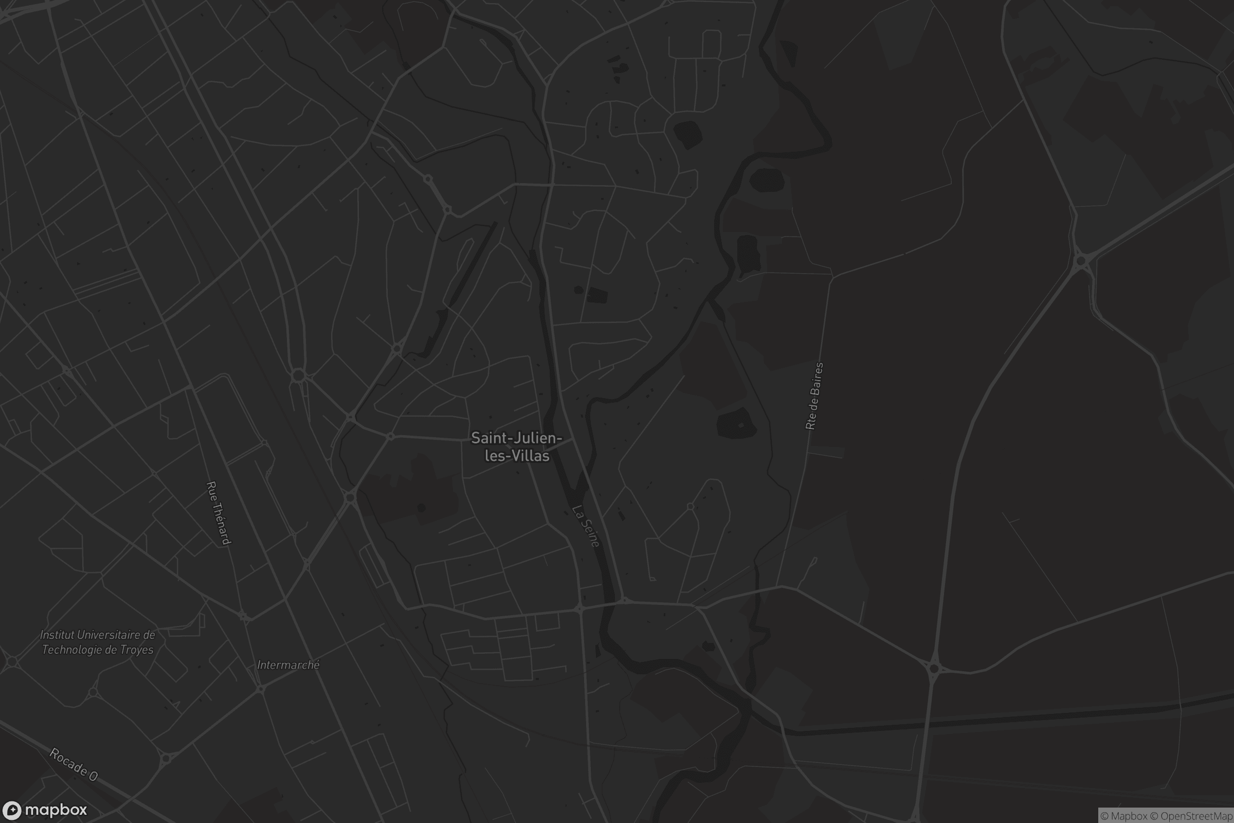 Carte de Saint-Julien-les-Villas