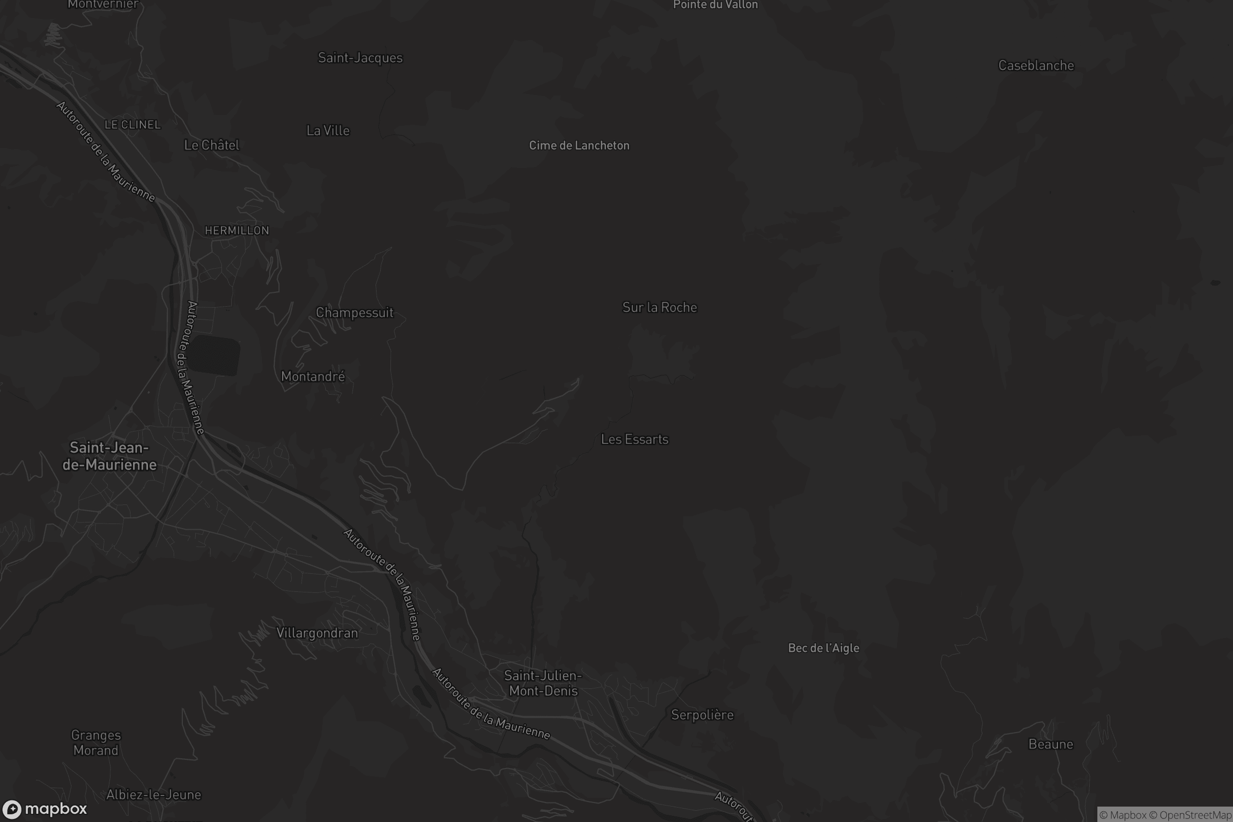 Carte de Saint-Julien-Mont-Denis