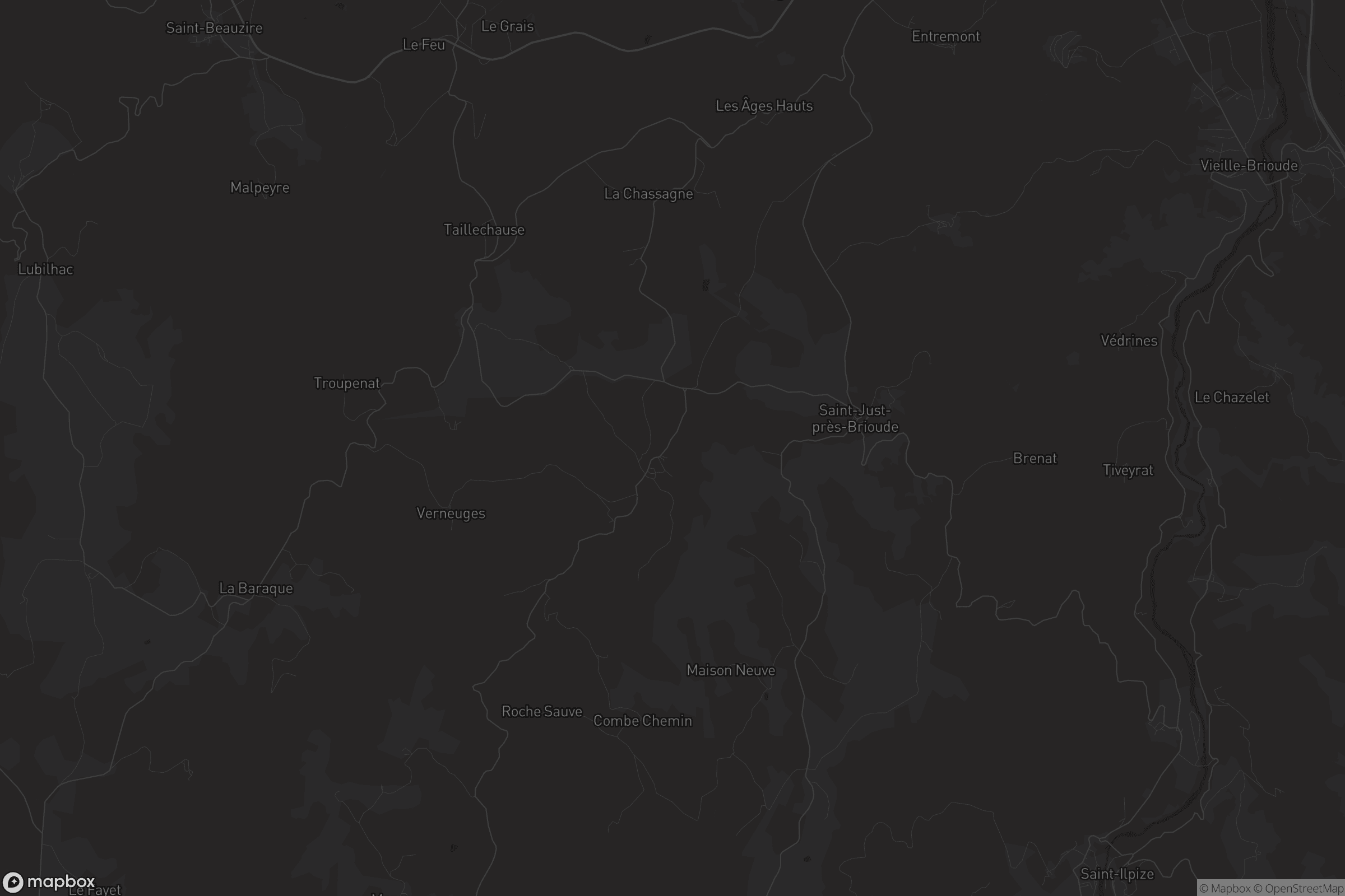 Carte de Saint-Just-près-Brioude