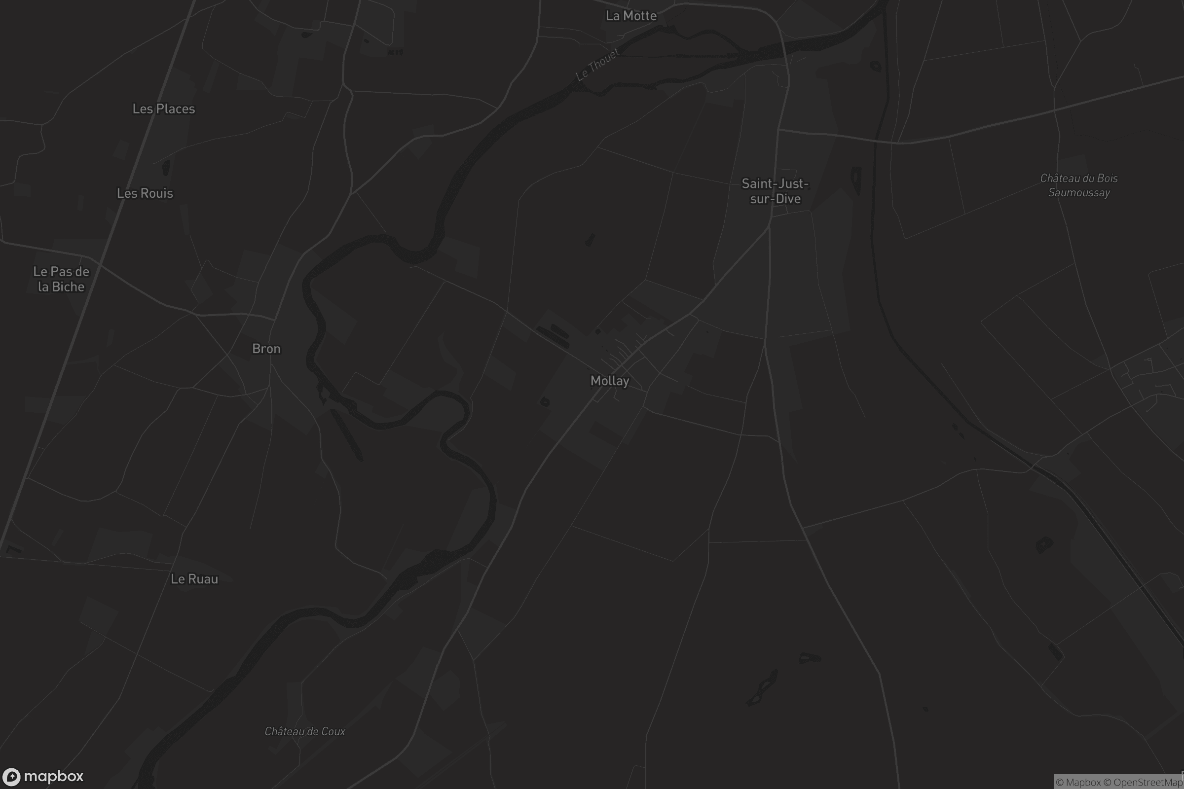 Carte de Saint-Just-sur-Dive