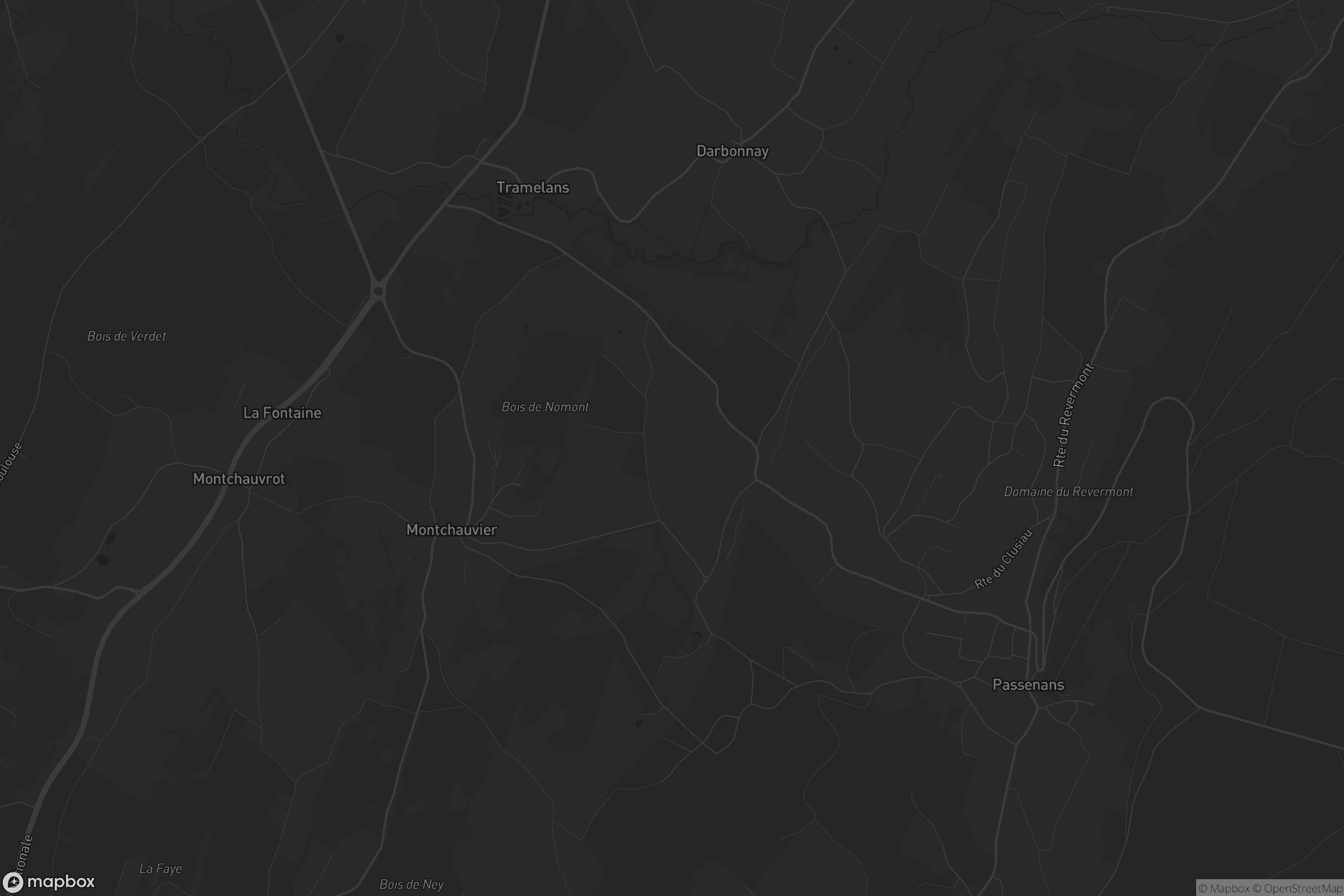 Carte de Saint-Lamain