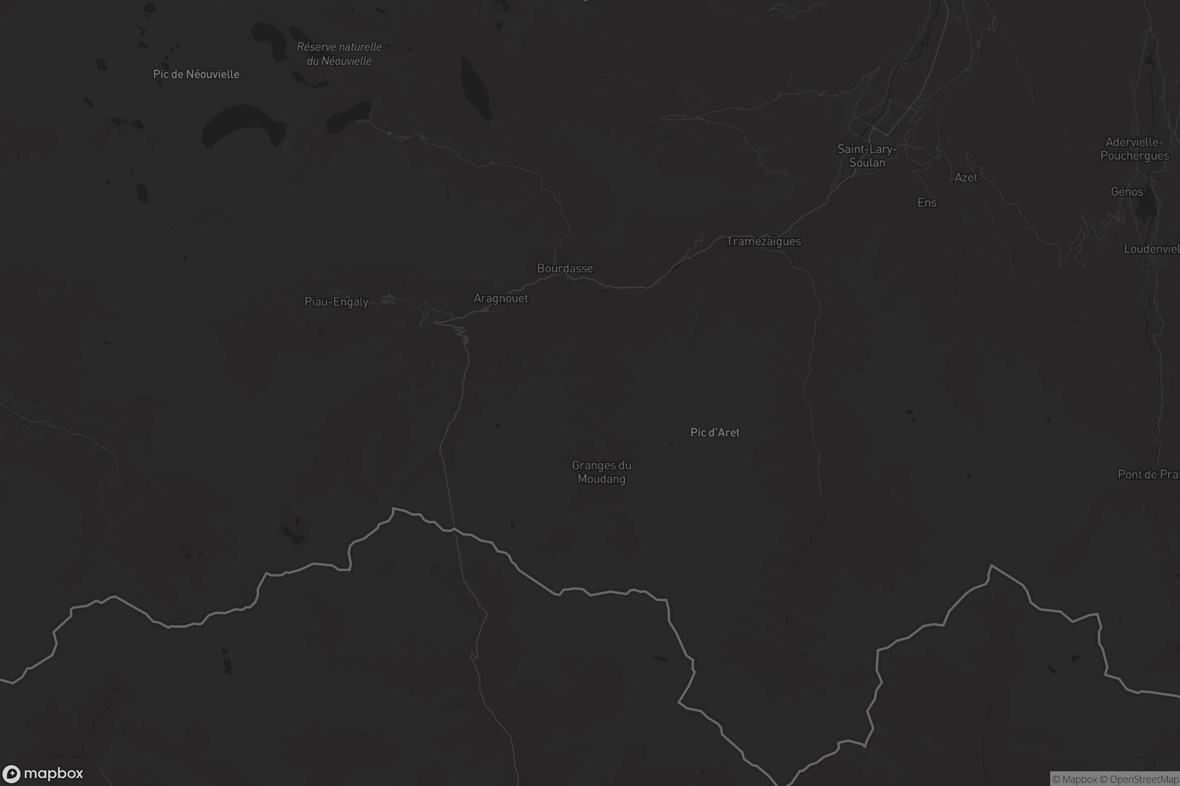 Carte de Saint-Lary-Soulan