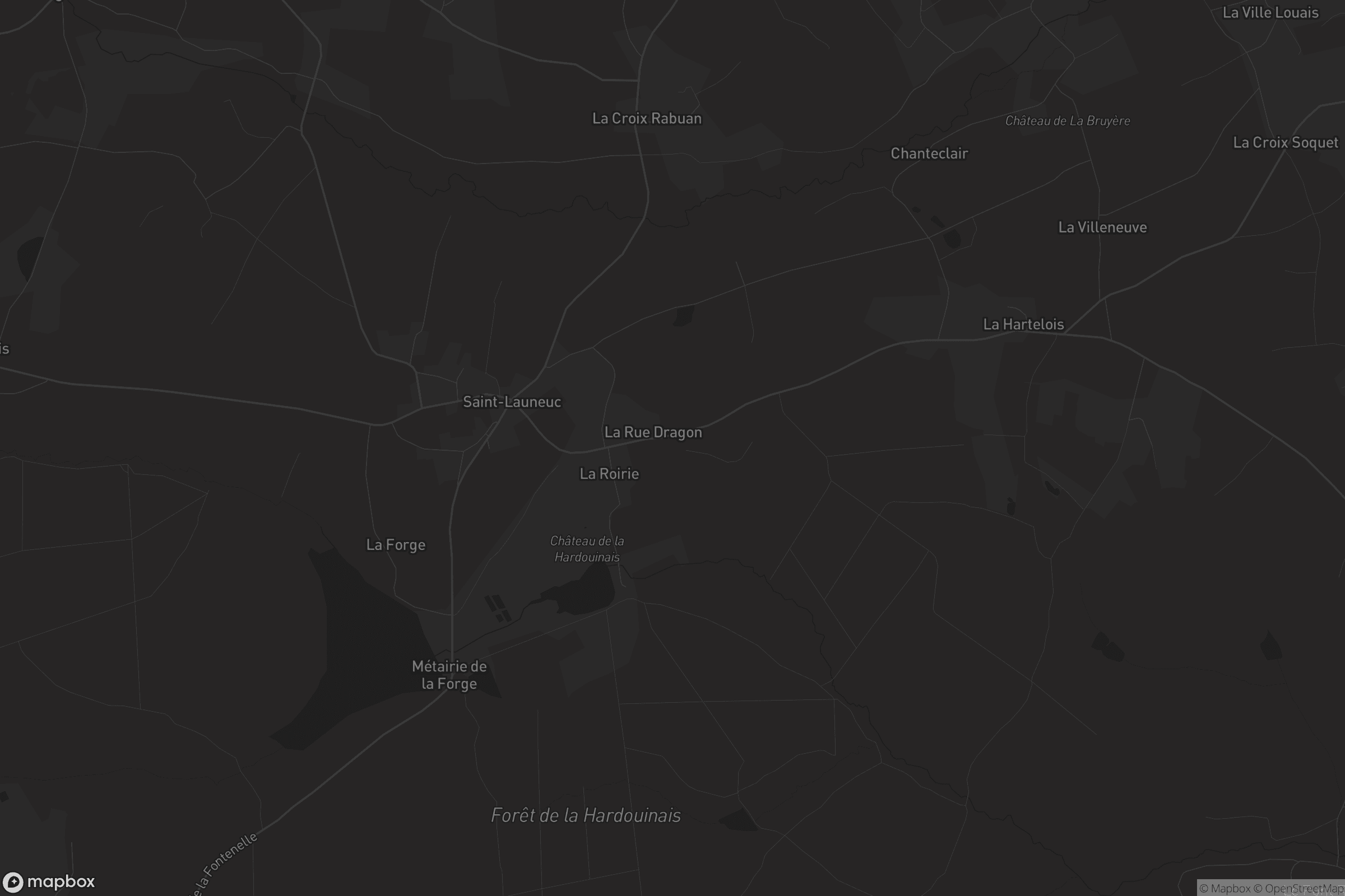 Carte de Saint-Launeuc