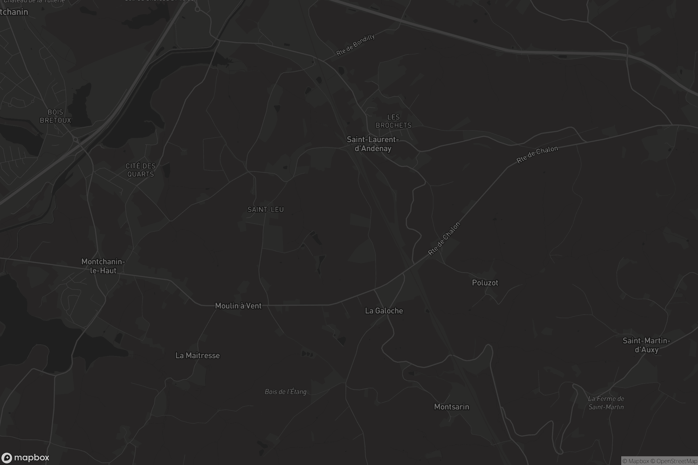 Carte de Saint-Laurent-d'Andenay