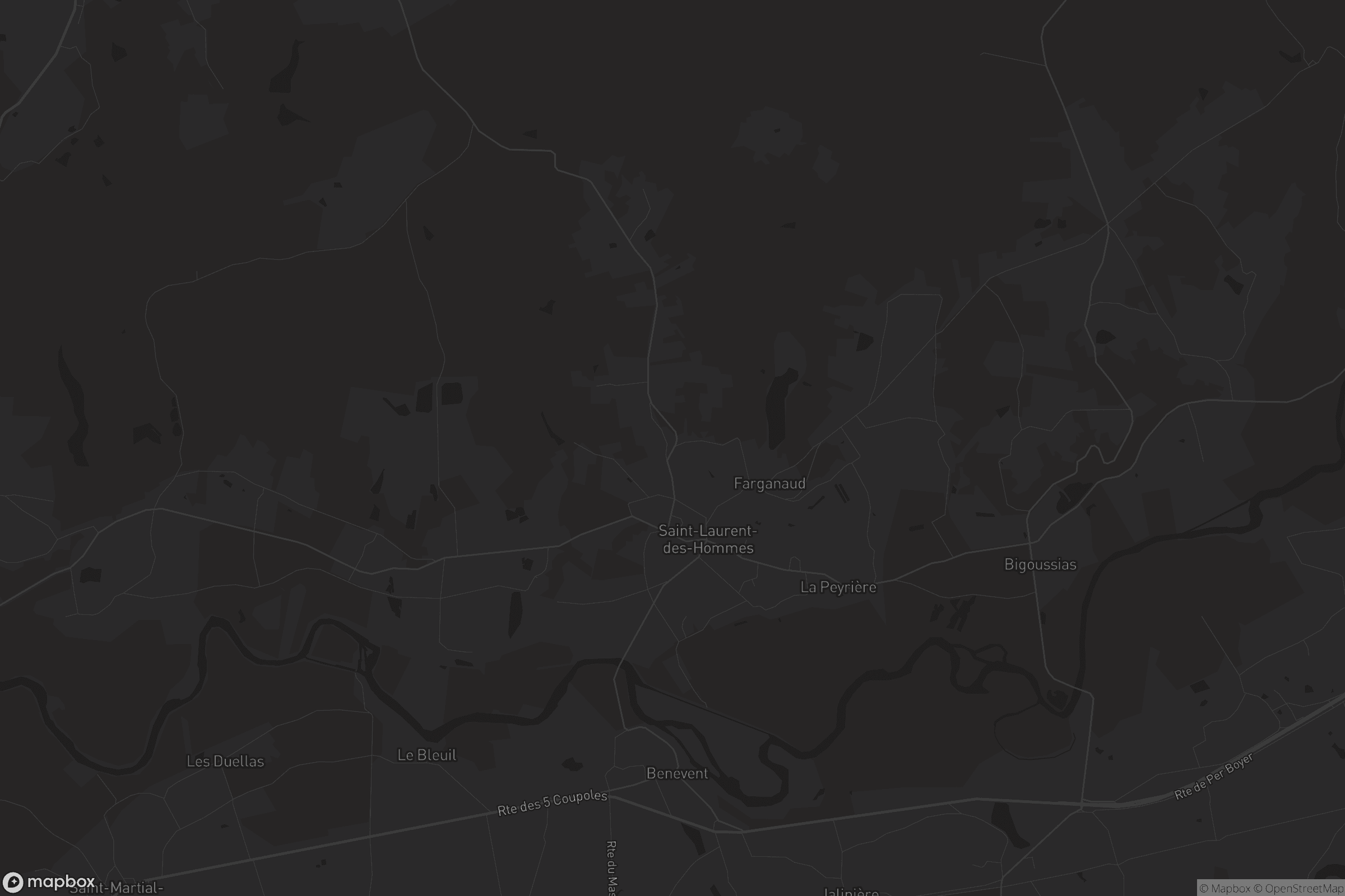 Carte de Saint-Laurent-des-Hommes
