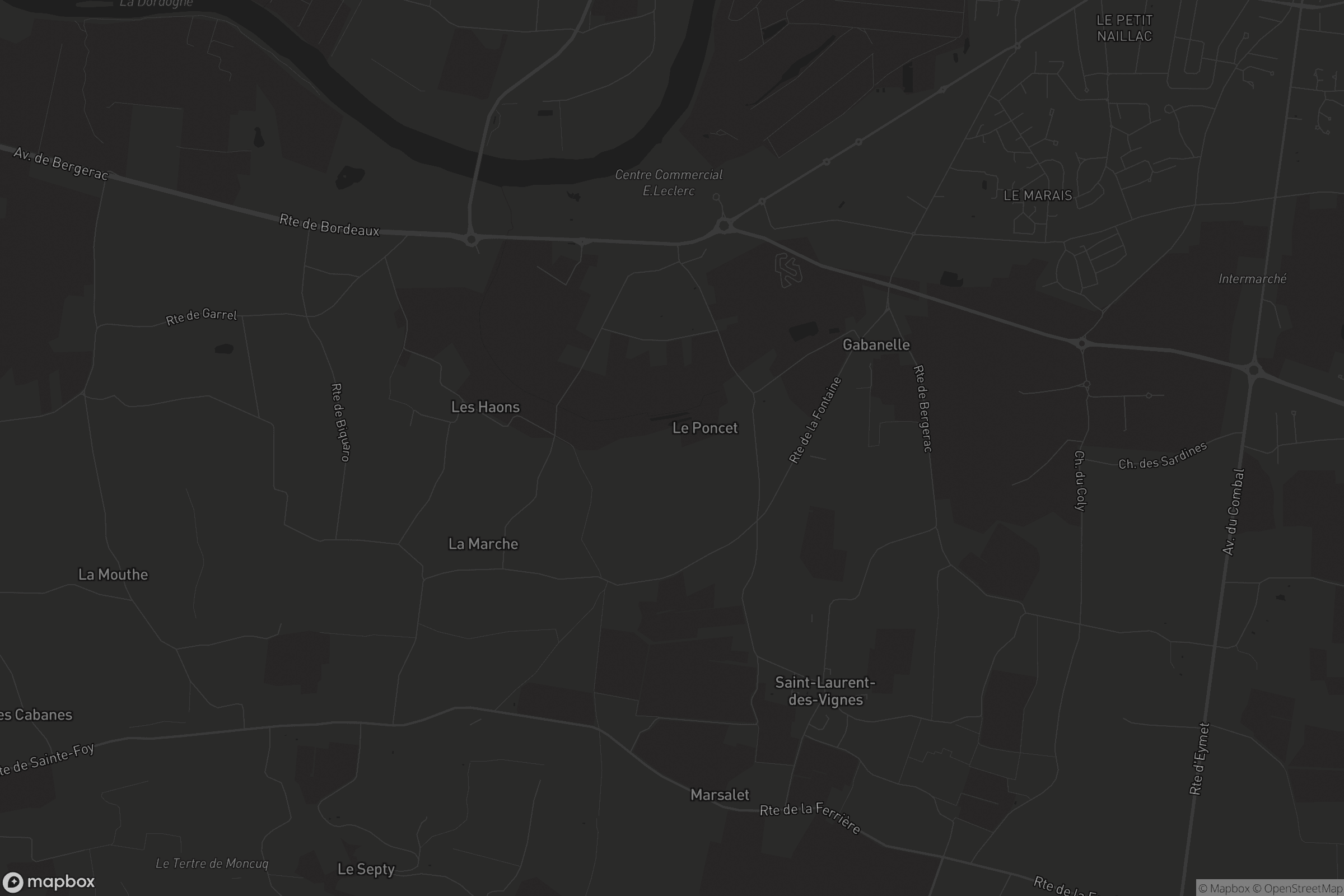 Carte de Saint-Laurent-des-Vignes