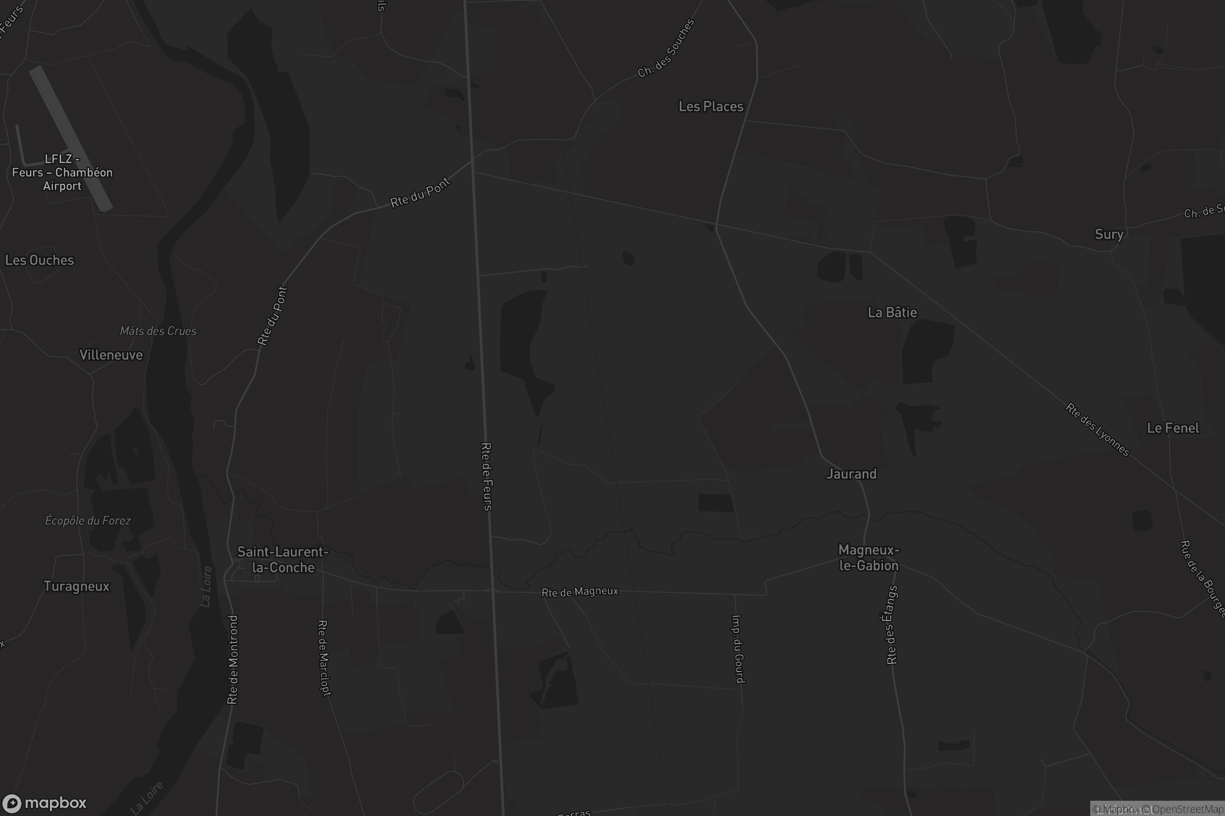 Carte de Saint-Laurent-la-Conche