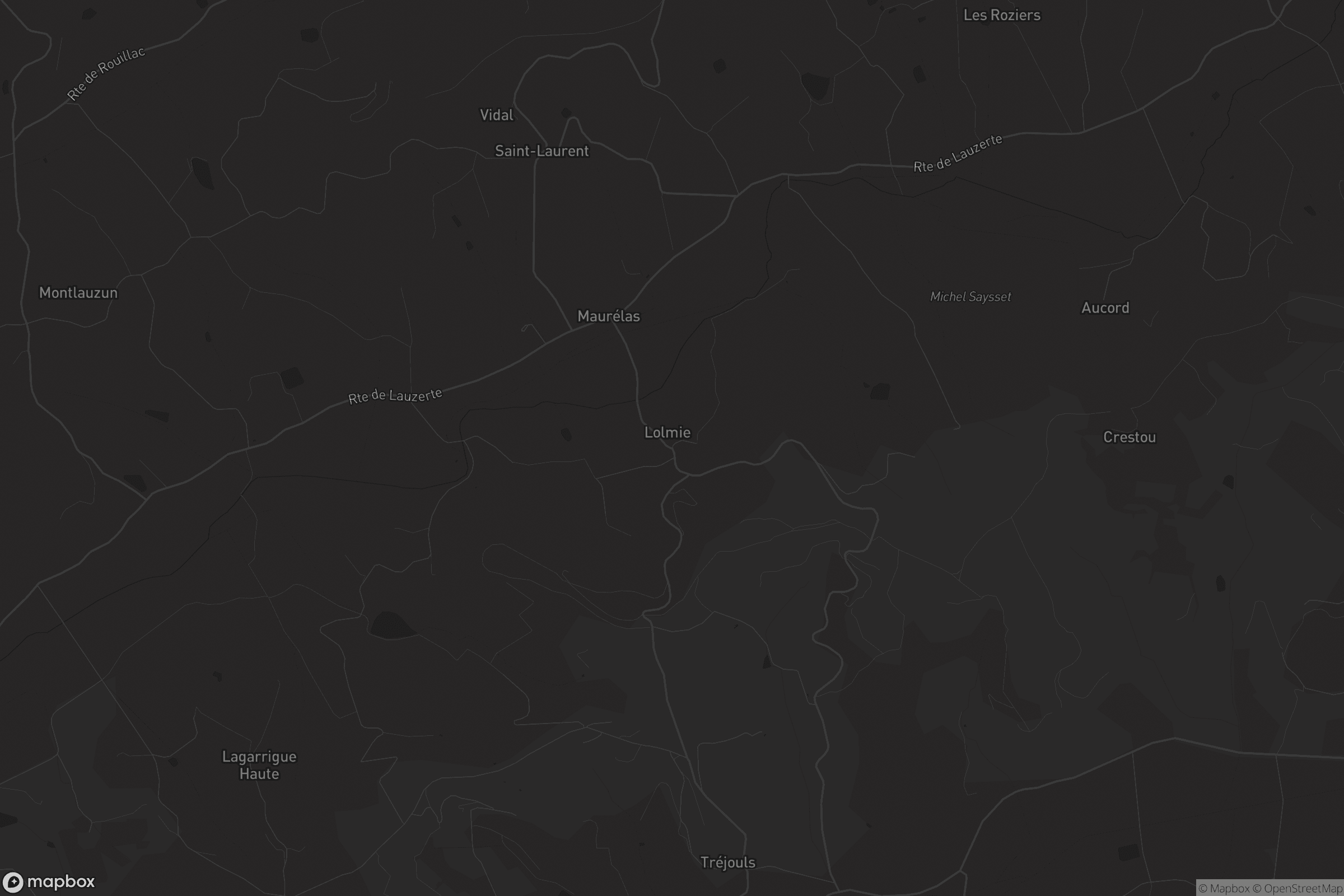 Carte de Saint-Laurent-Lolmie