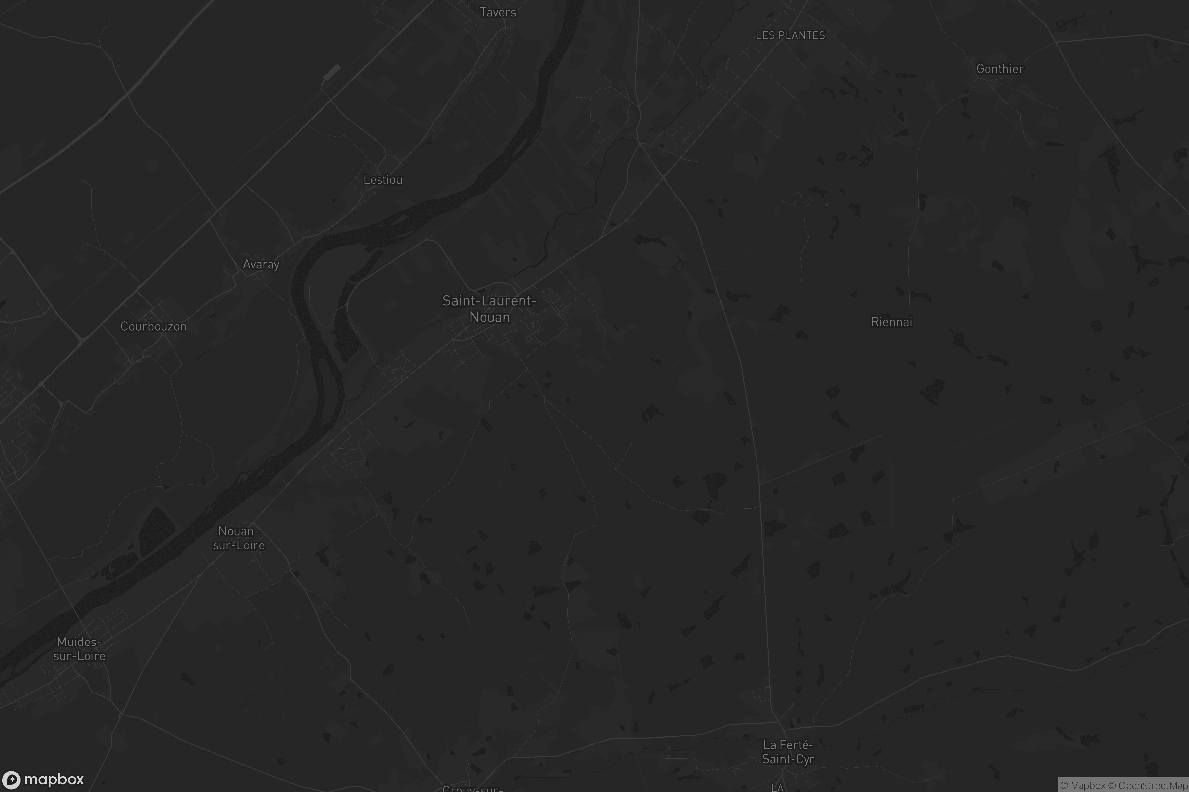 Carte de Saint-Laurent-Nouan