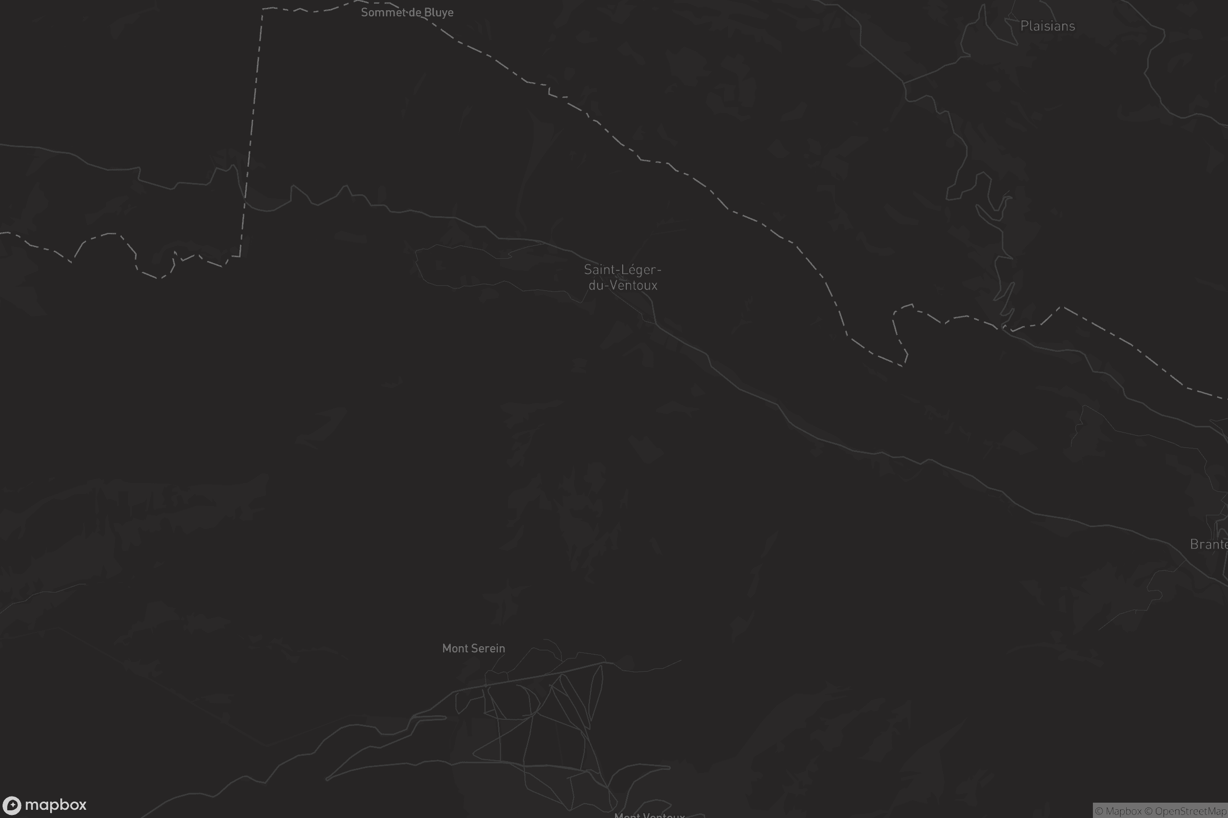 Carte de Saint-Léger-du-Ventoux