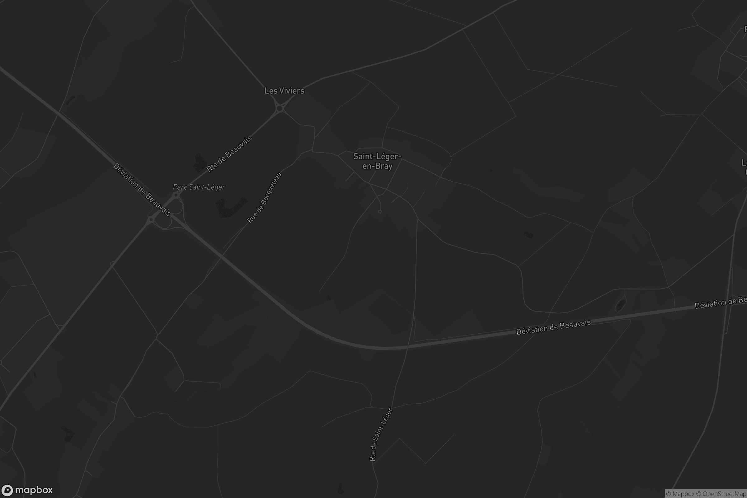 Carte de Saint-Léger-en-Bray