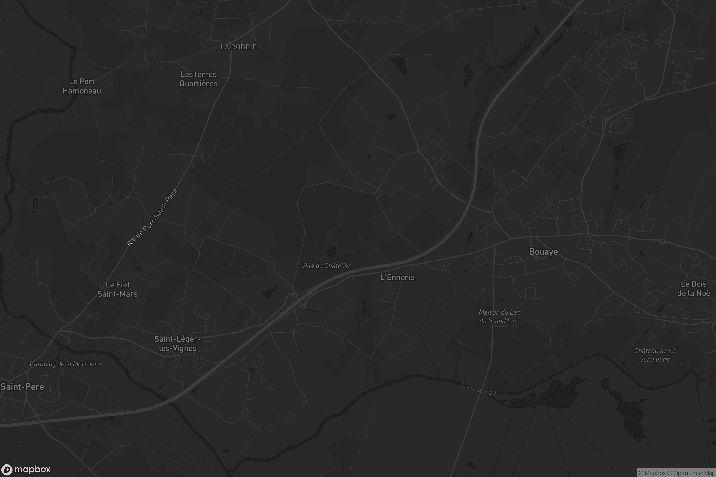 Carte de Saint-Léger-les-Vignes