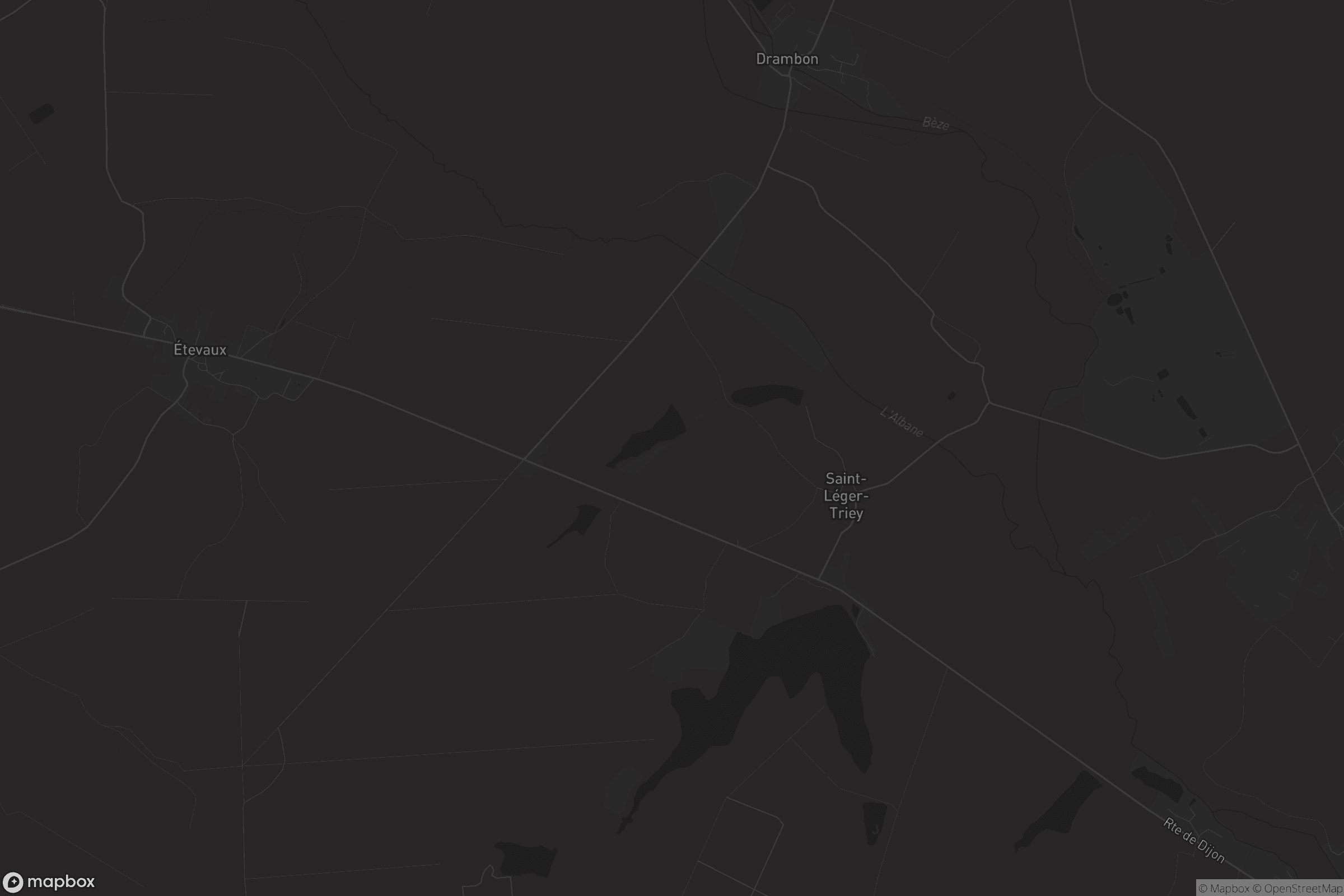 Carte de Saint-Léger-Triey