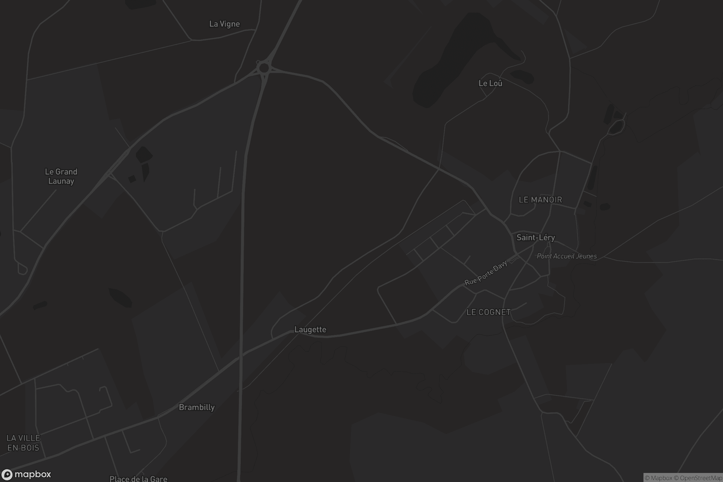 Carte de Saint-Léry