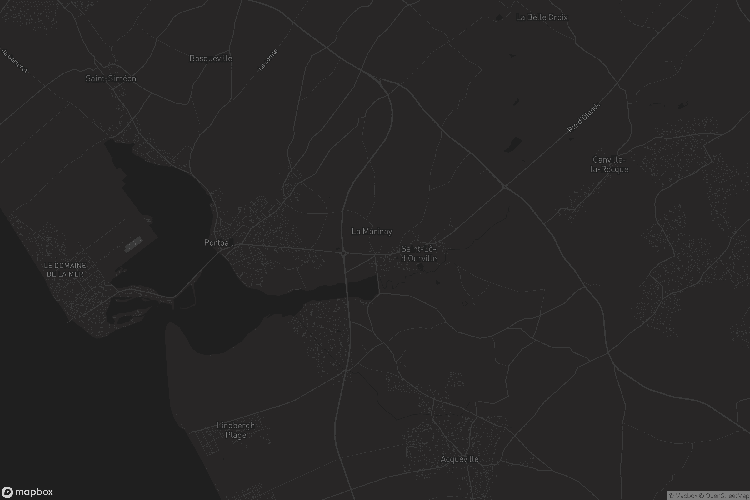 Carte de Saint-Lô-d'Ourville