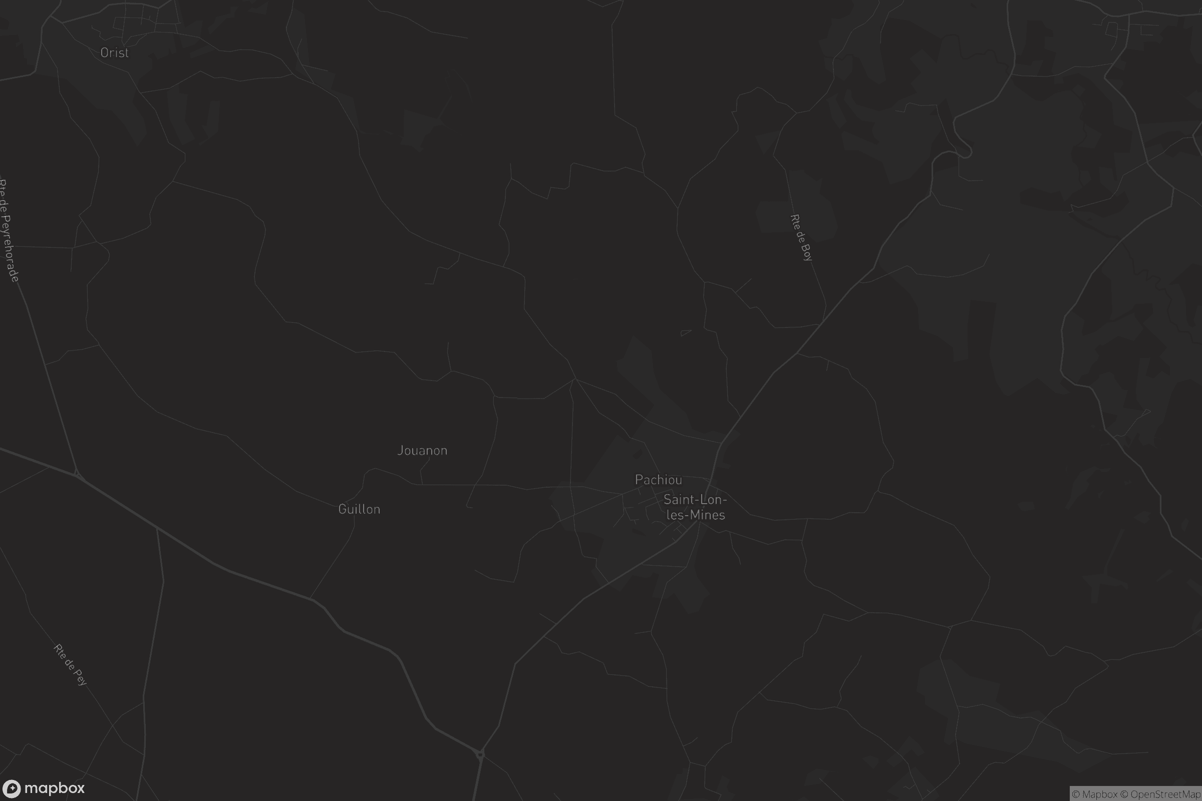 Carte de Saint-Lon-les-Mines