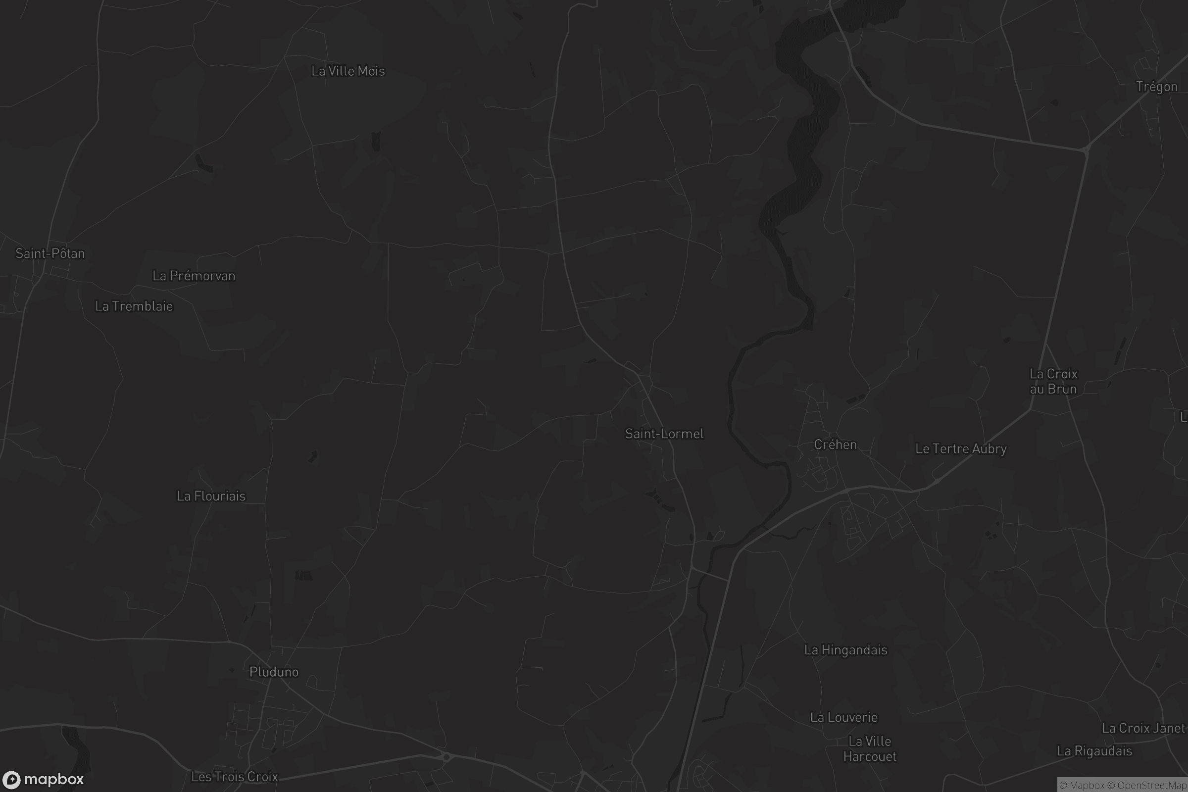 Carte de Saint-Lormel