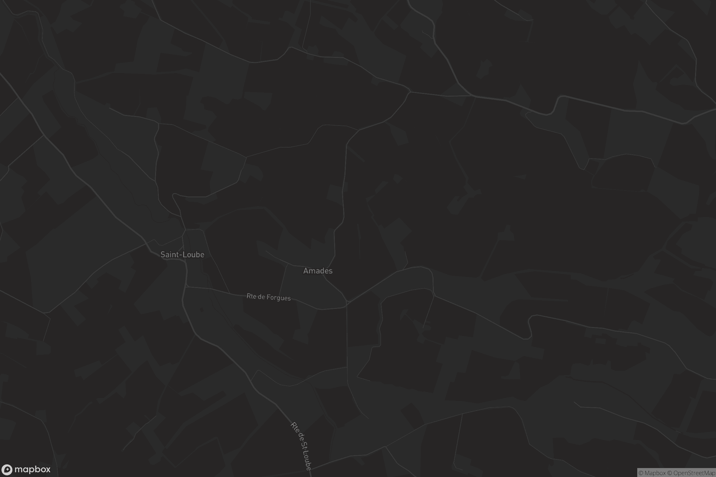 Carte de Saint-Loube