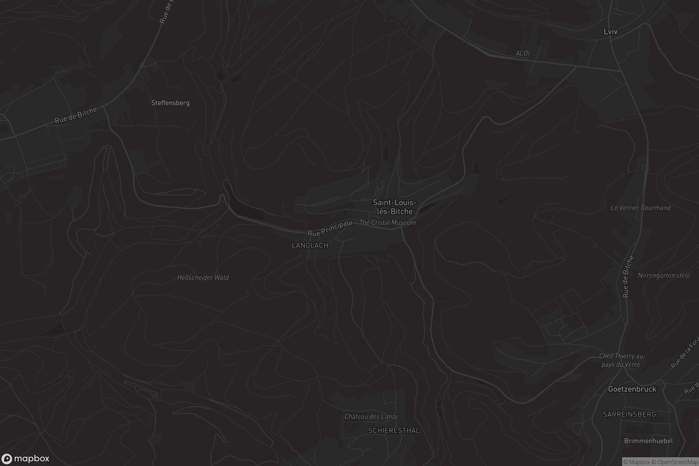 Carte de Saint-Louis-lès-Bitche