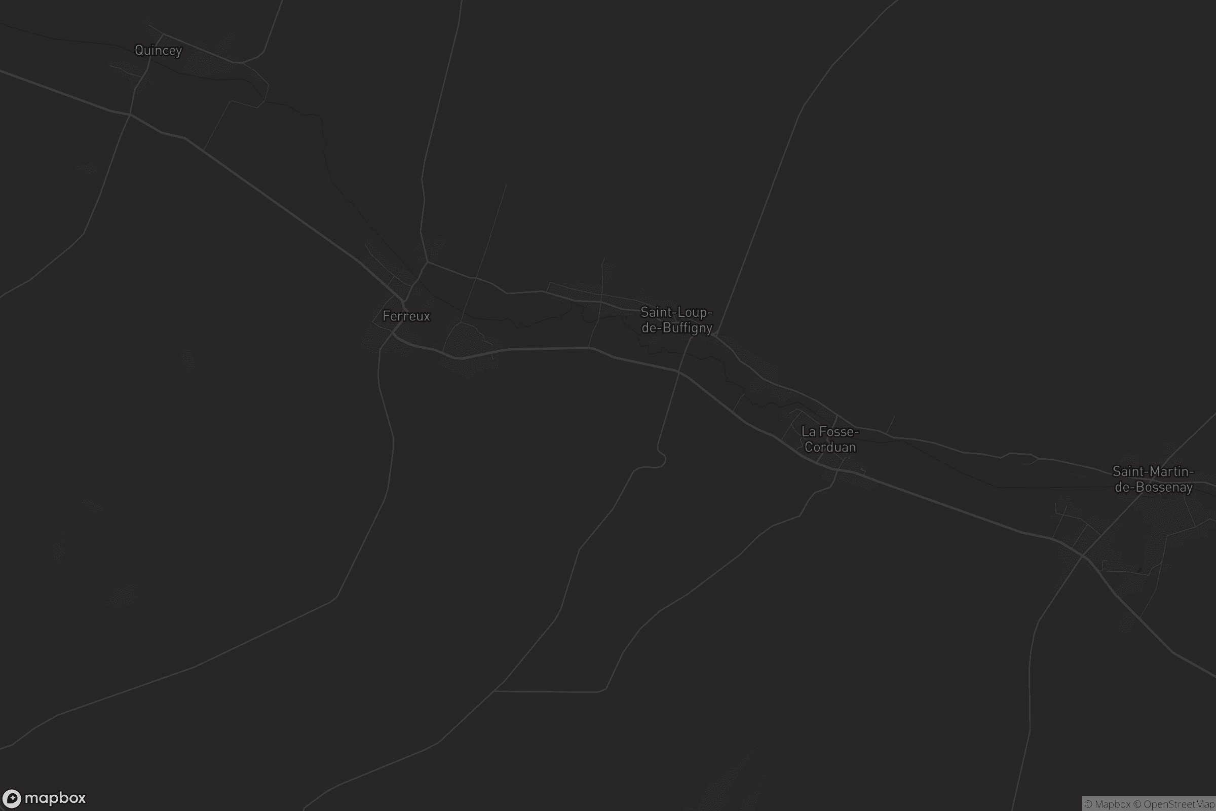 Carte de Saint-Loup-de-Buffigny