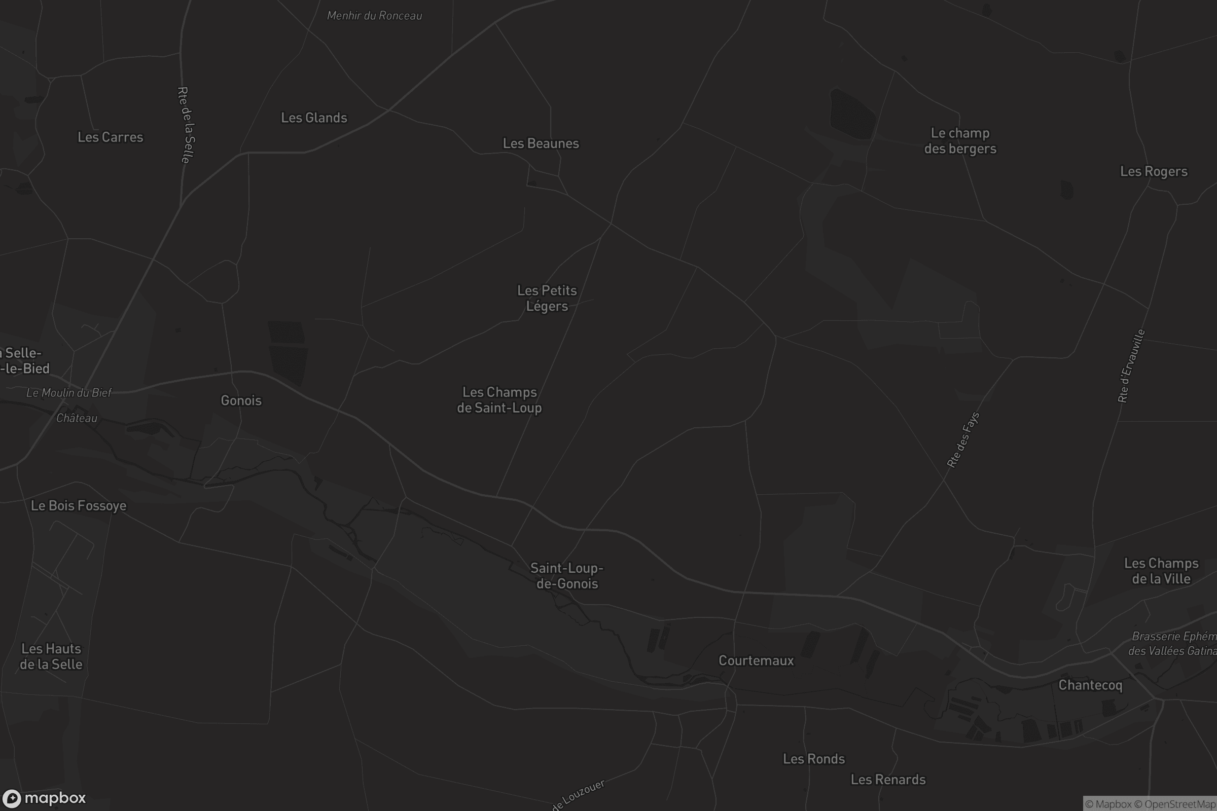Carte de Saint-Loup-de-Gonois